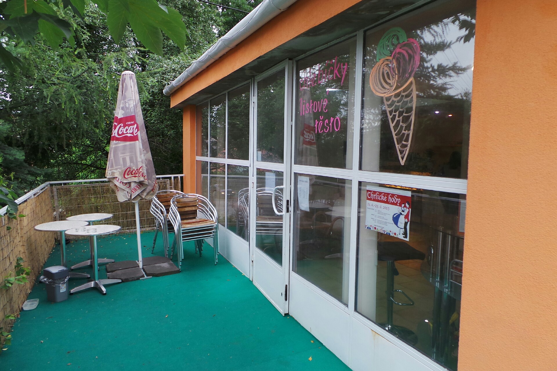 Cukrárna na dlani náměstí