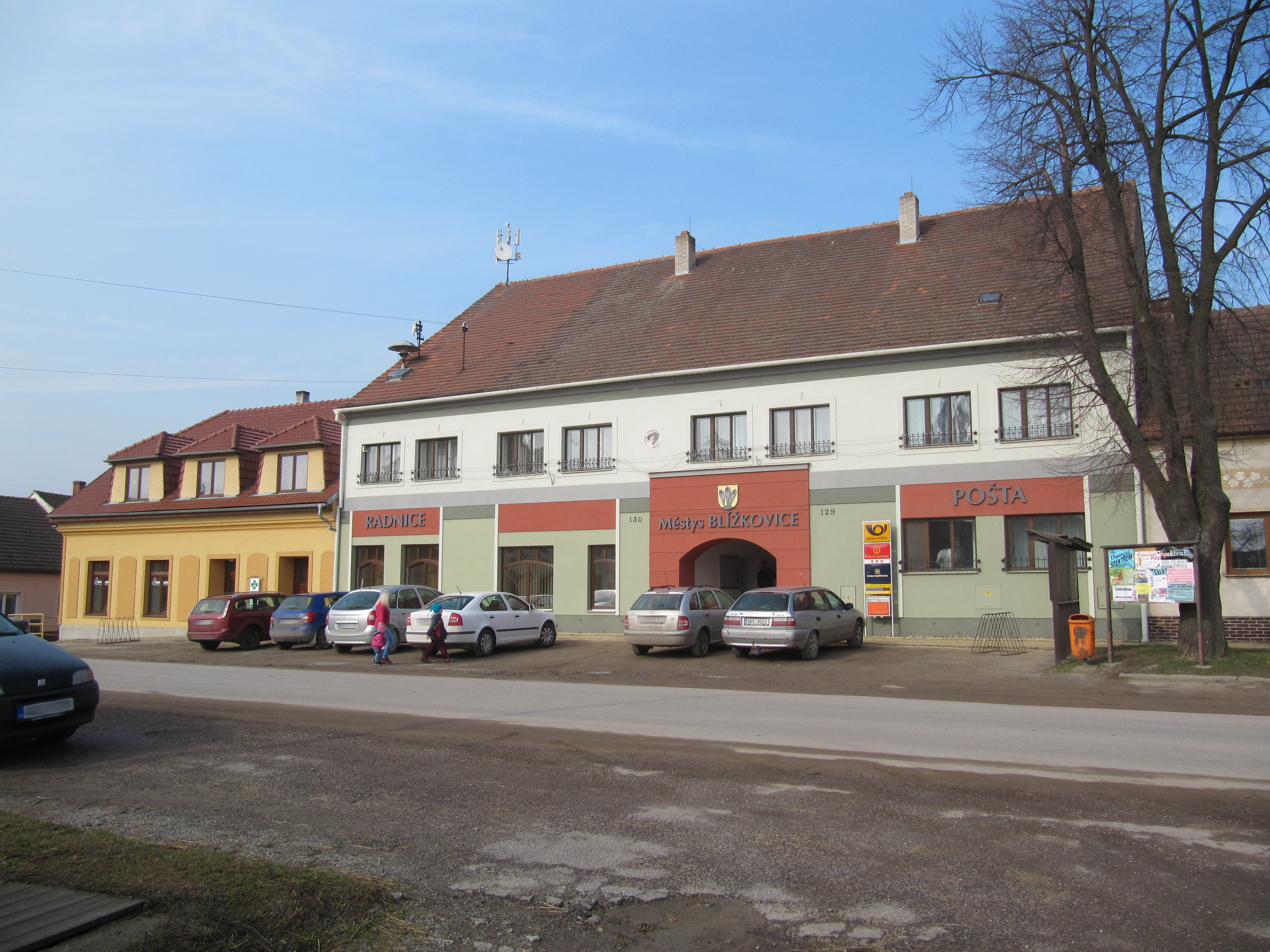 Blížkovice - úřad městysu