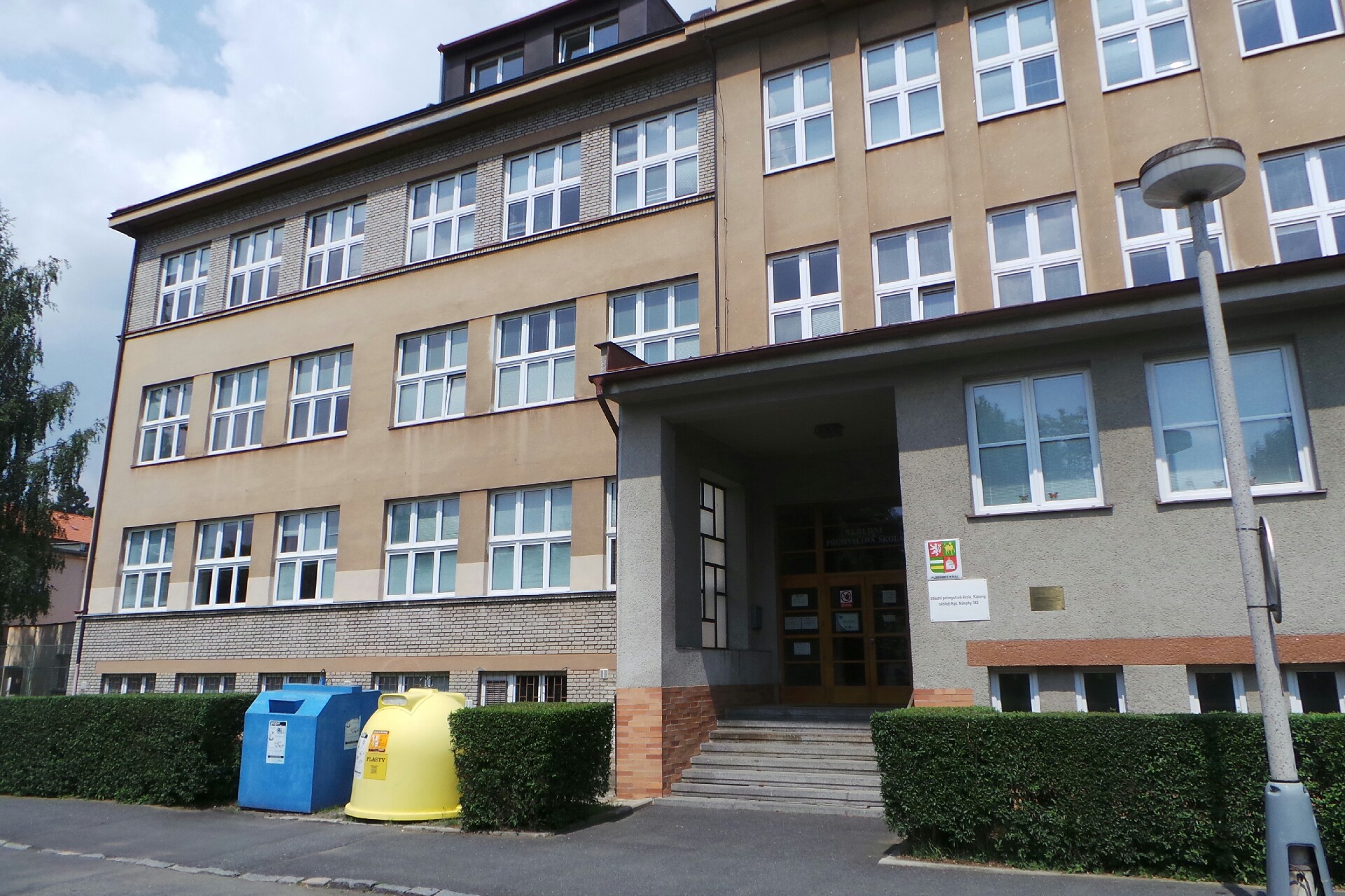 Střední průmyslová škola, Klatovy, nábřeží Kpt. Nálepky 362