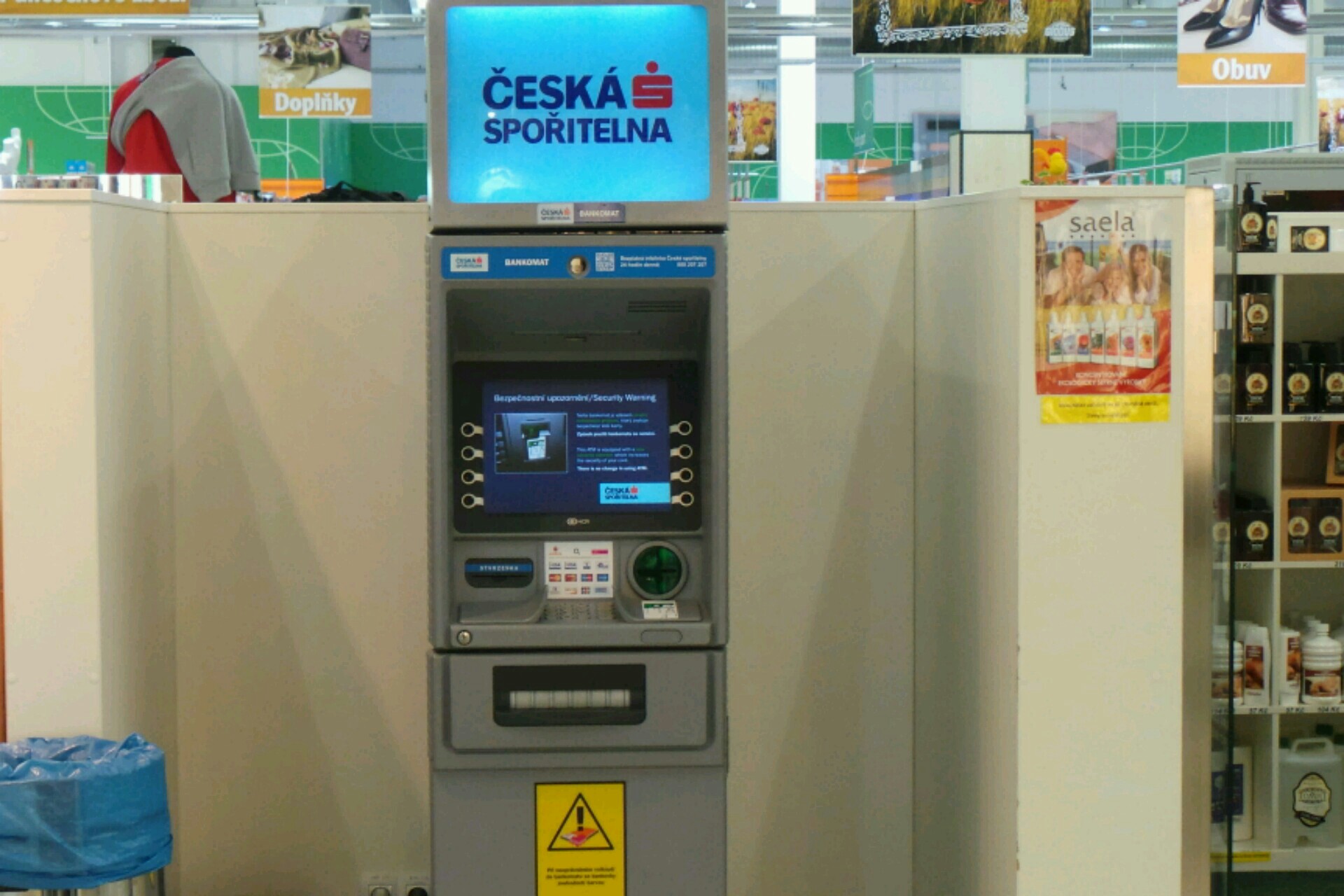 Bankomat České spořitelny