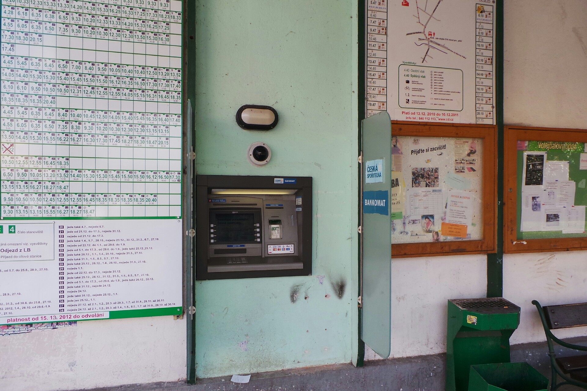 Bankomat České spořitelny