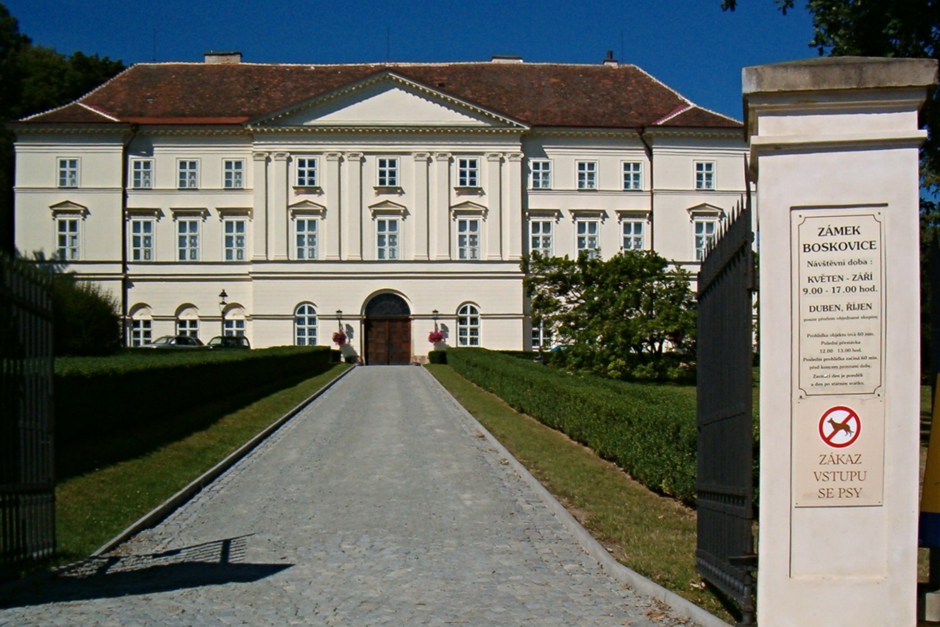 Zámek Boskovice foto 2