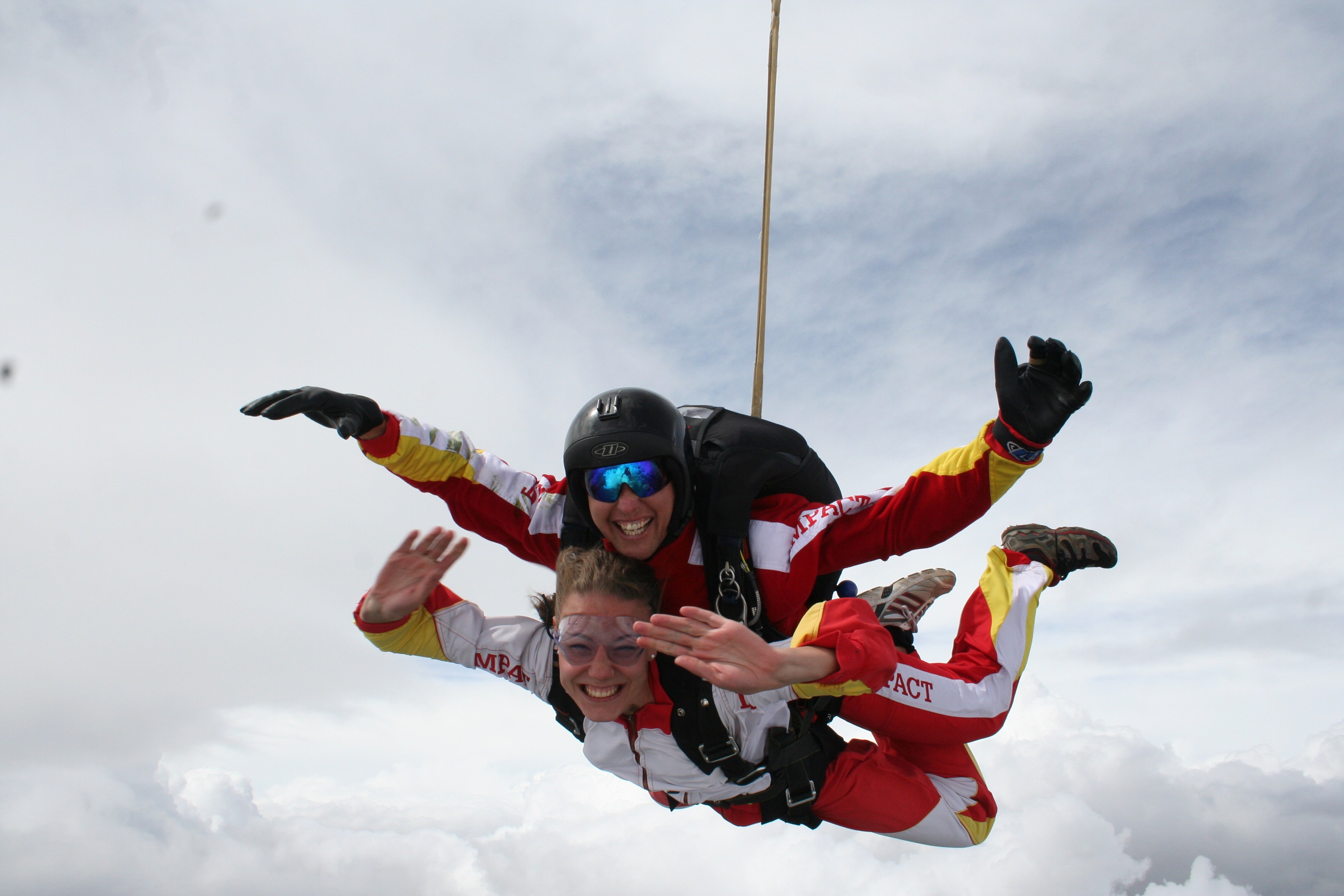 Tandemové seskoky - Paraškola IMPACT foto 5