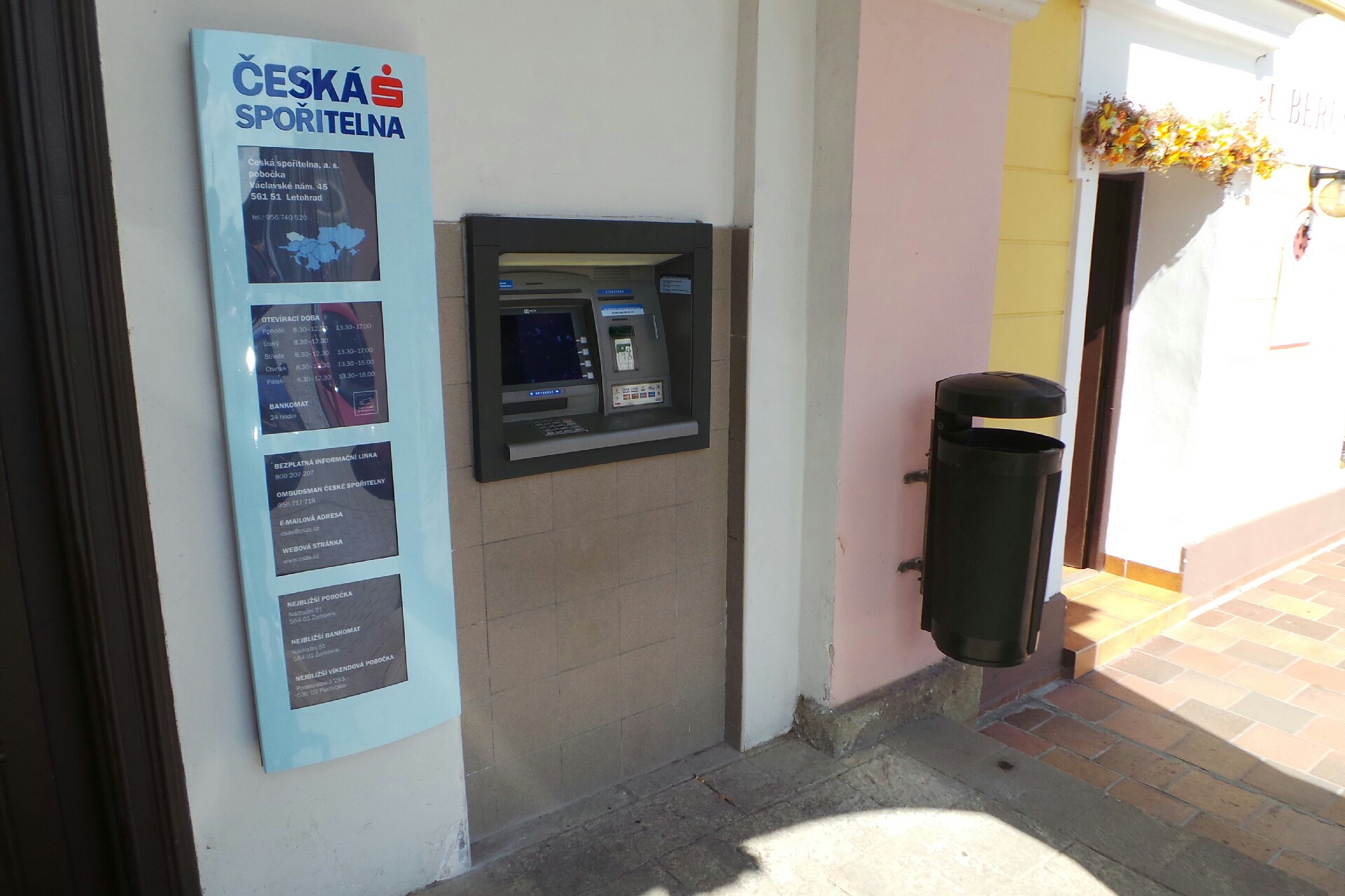 Bankomat České spořitelny