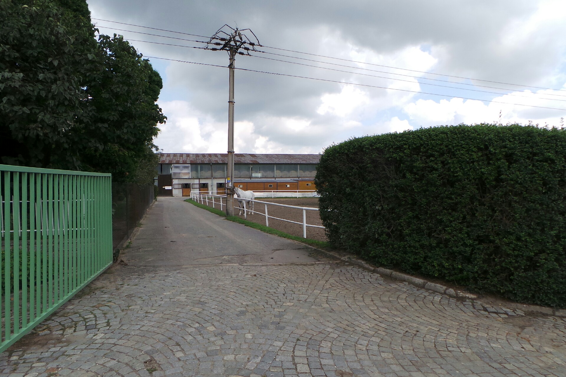 Jezdecký klub Opava - Kateřinky - silniční doprava