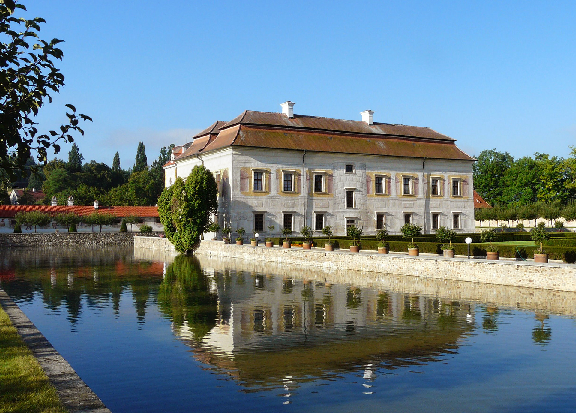 Státní zámek Kratochvíle foto 2