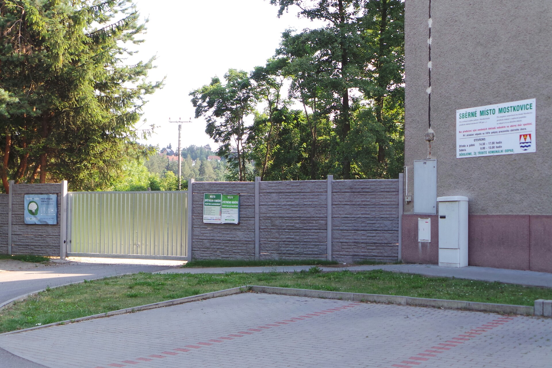 Sběrný dvůr Mostkovice