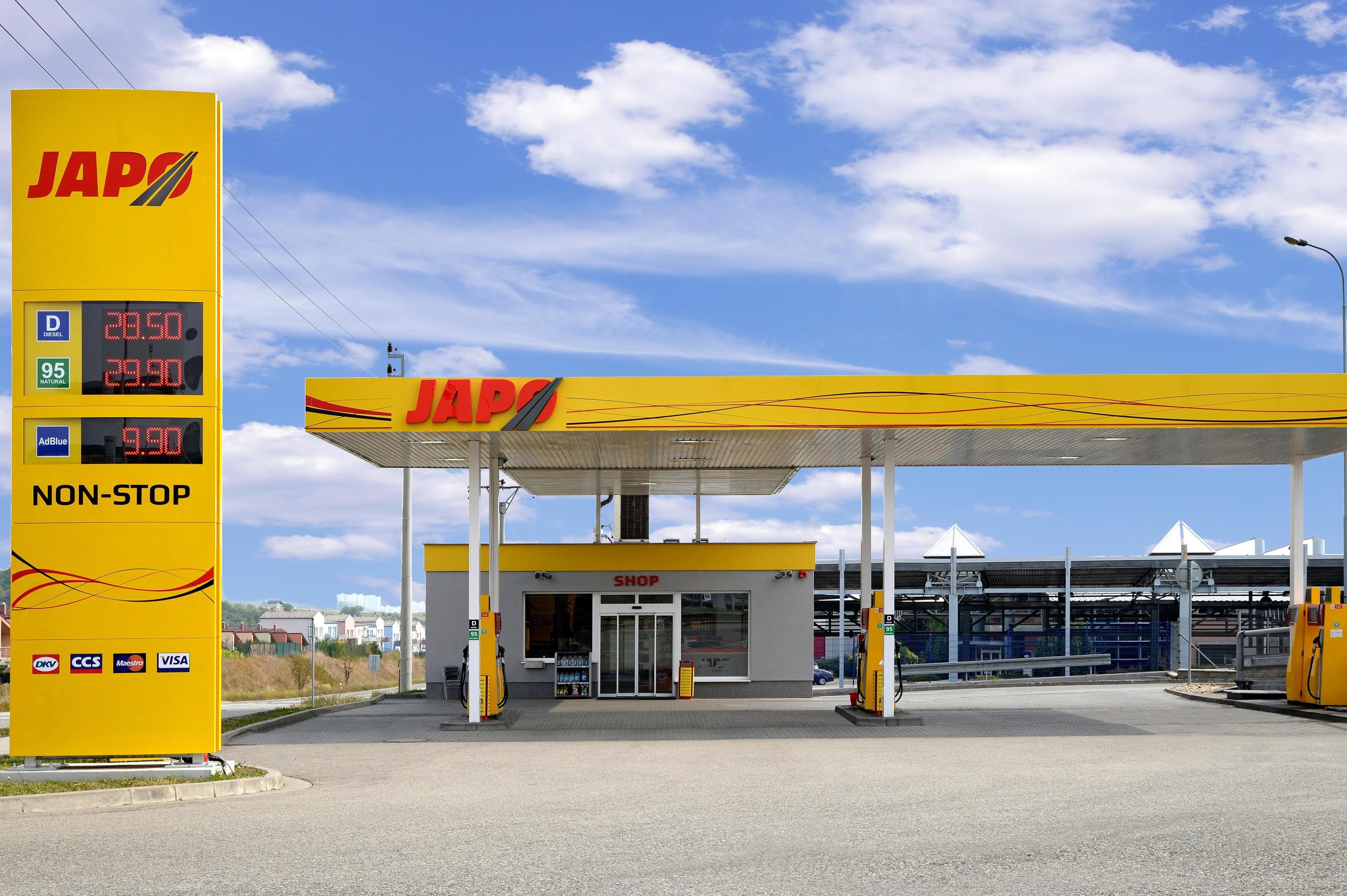 Čerpací stanice - JAPO - transport, s.r.o.