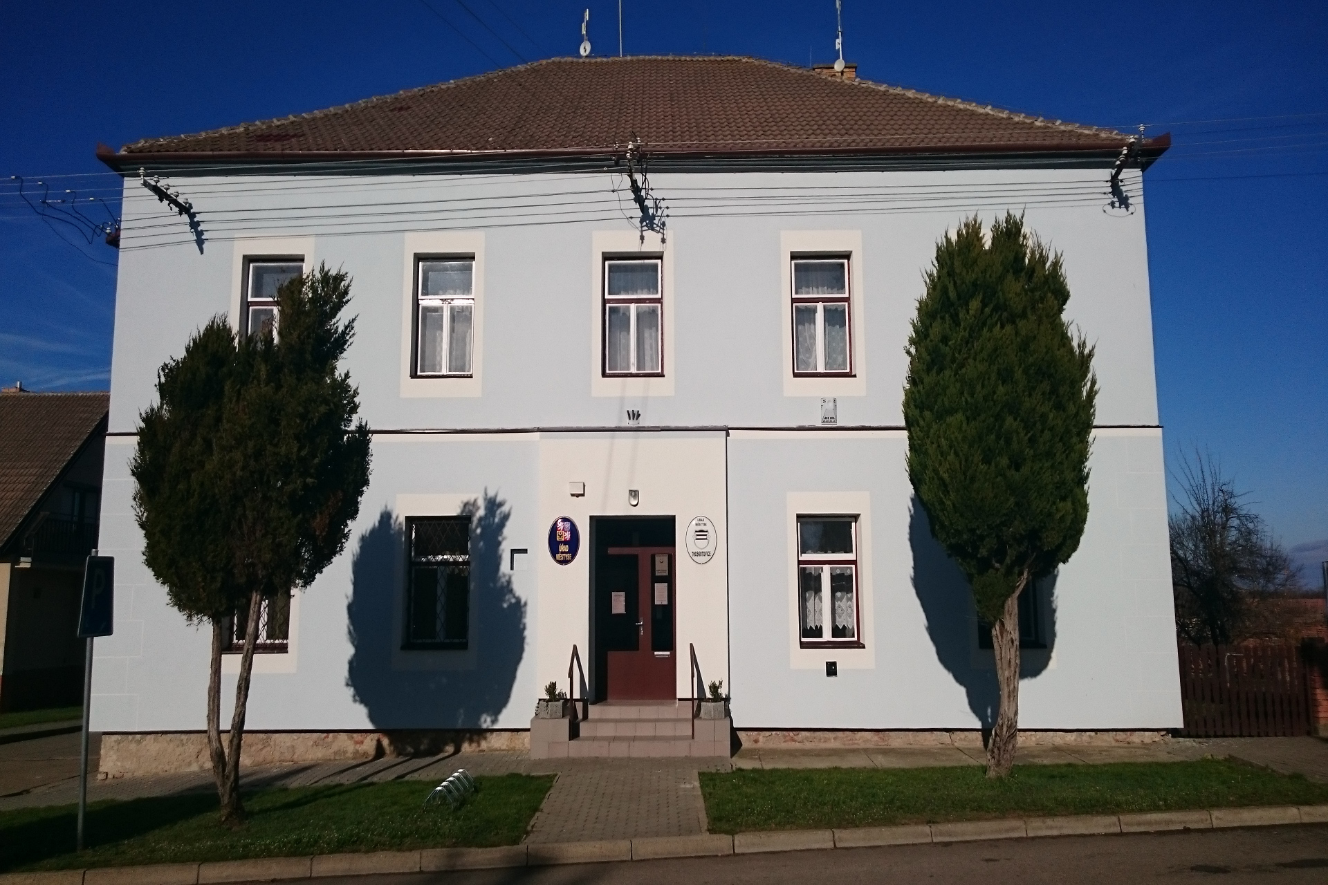 Troskotovice - úřad městyse