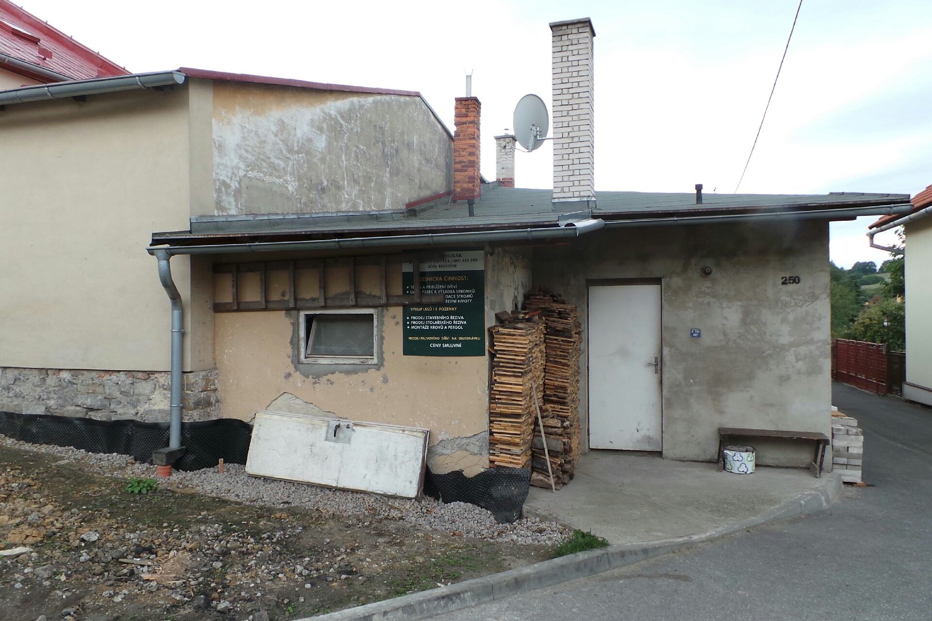 Zdeněk Dvořák - těžba dřeva