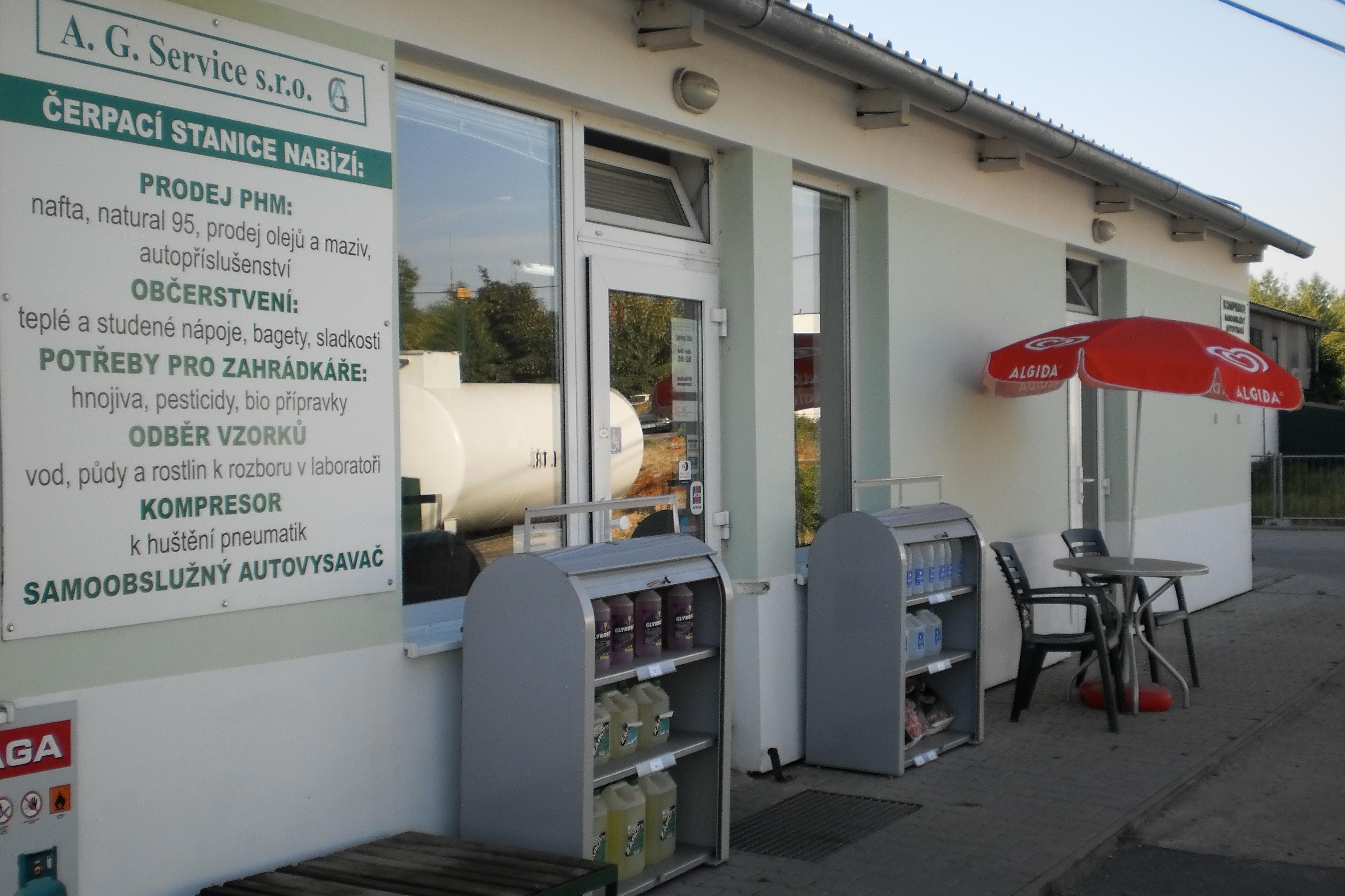 Čerpací stanice - A.G. Service s.r.o.