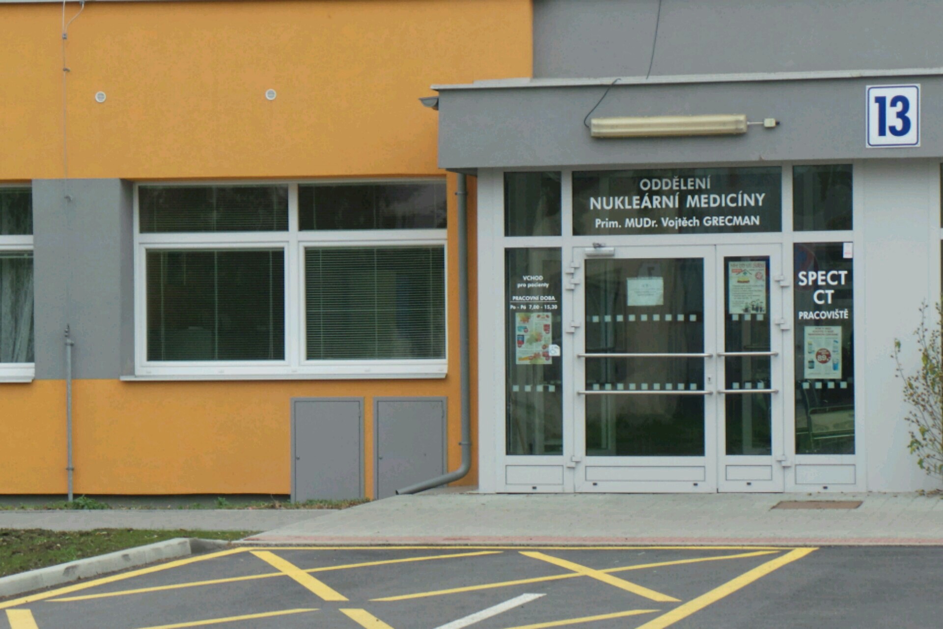 Oddělení nukleární medicíny - Uherskohradišťská nemocnice