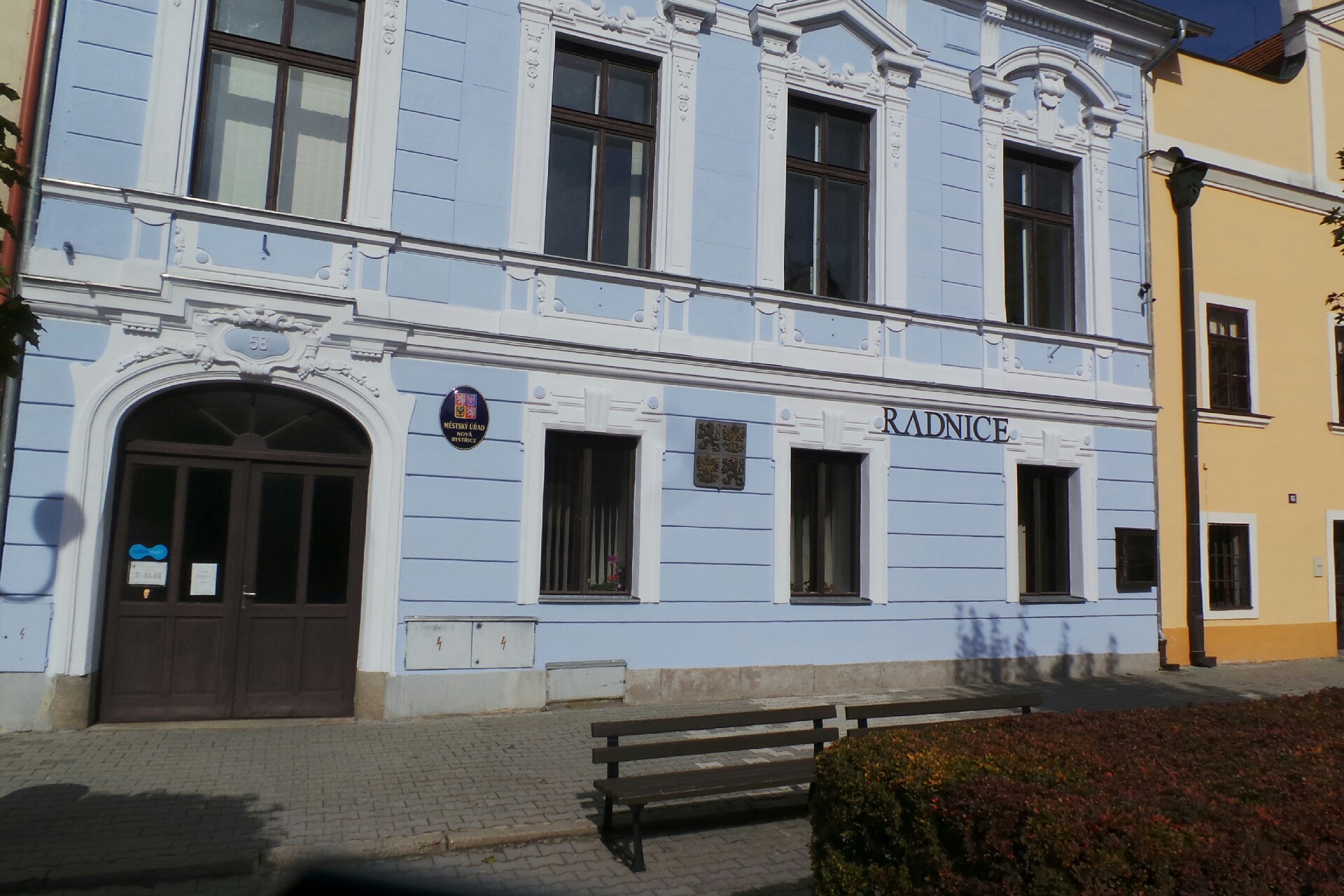 MÚ Nová Bystřice - Stavební odbor