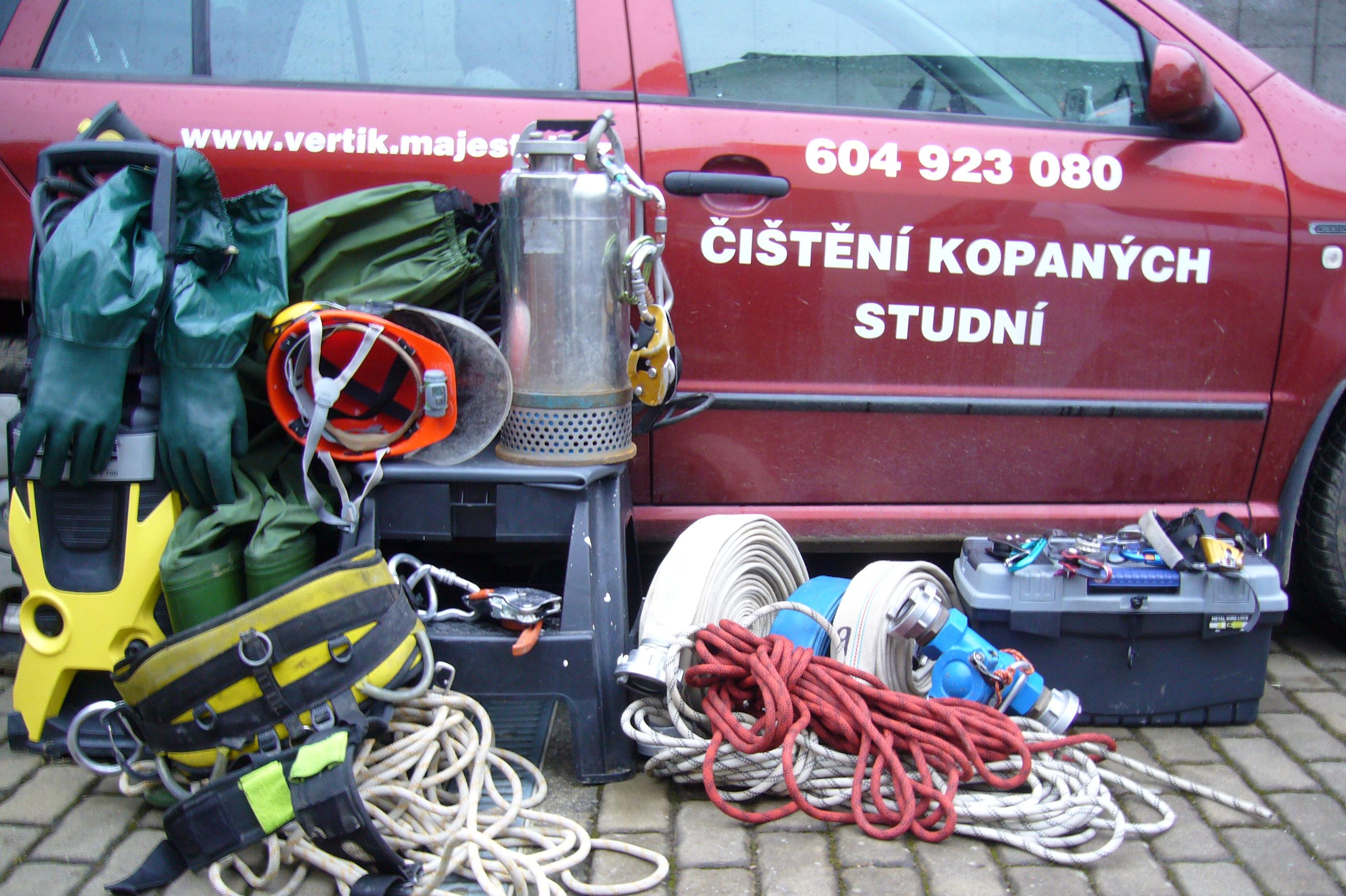 VERTIK - čištění studní