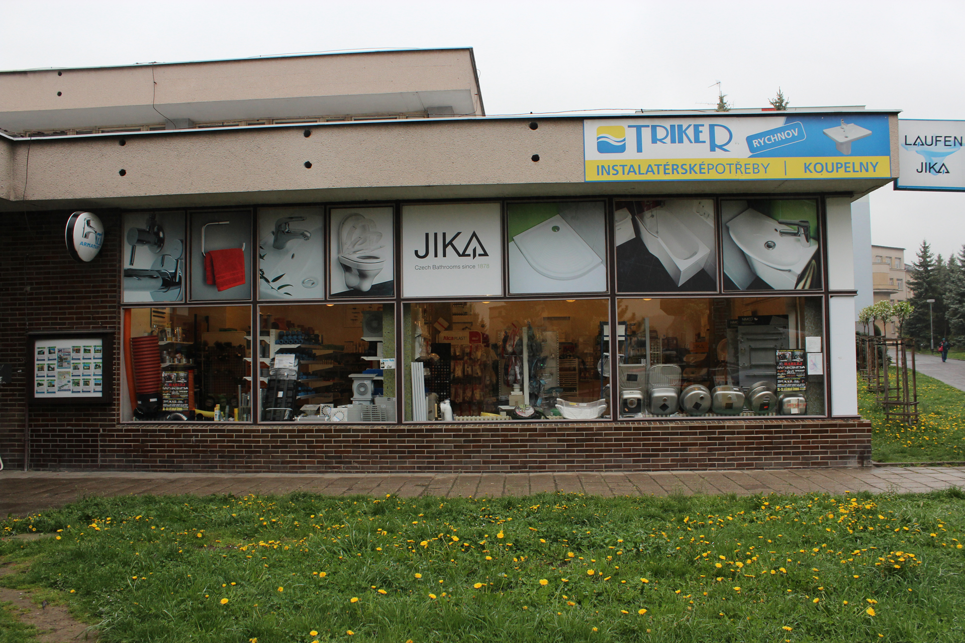 TRIKER - Instalatérské potřeby, koupelny, železářství