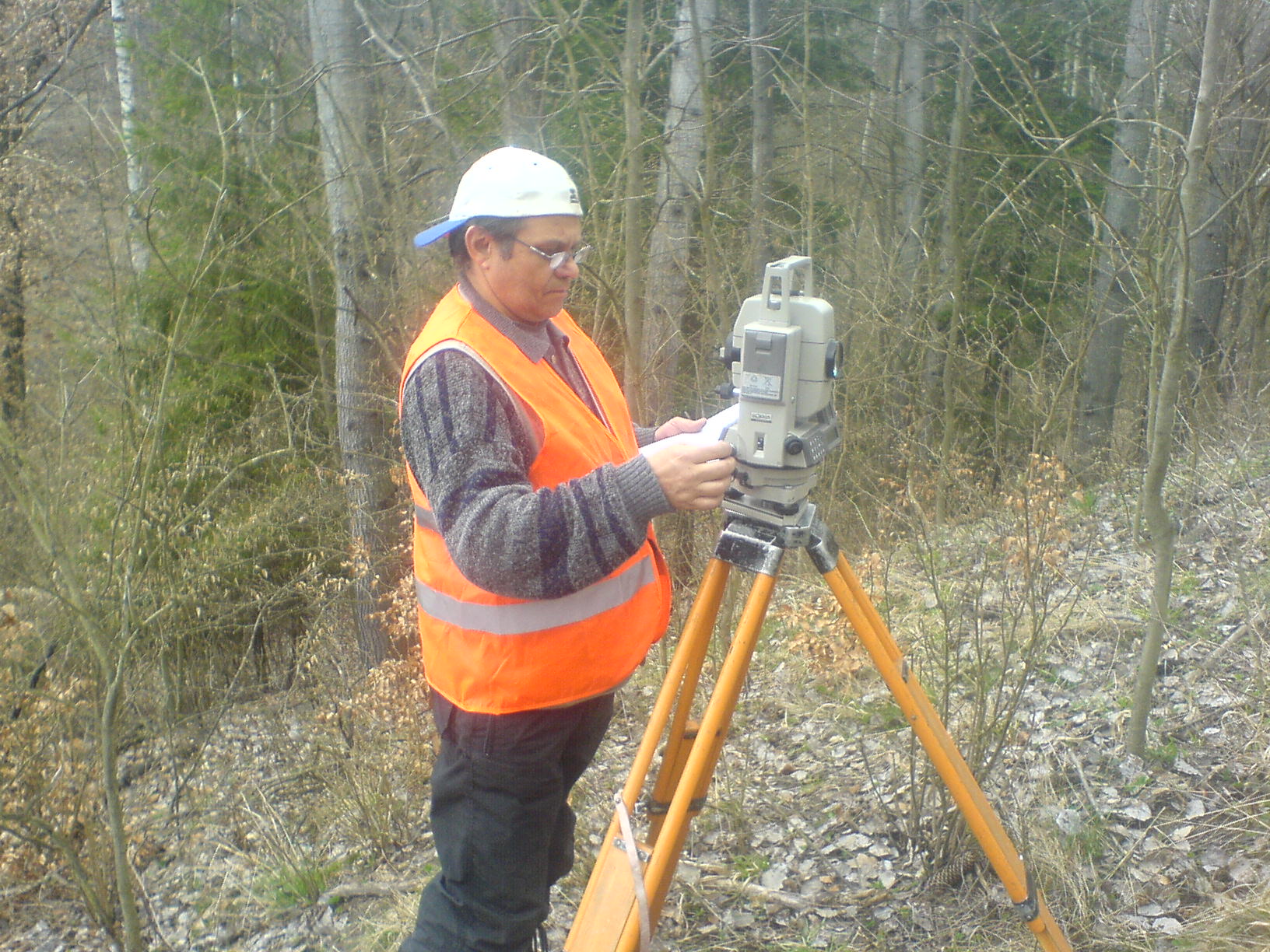 Jiří Bílek, Geodetické práce foto 2