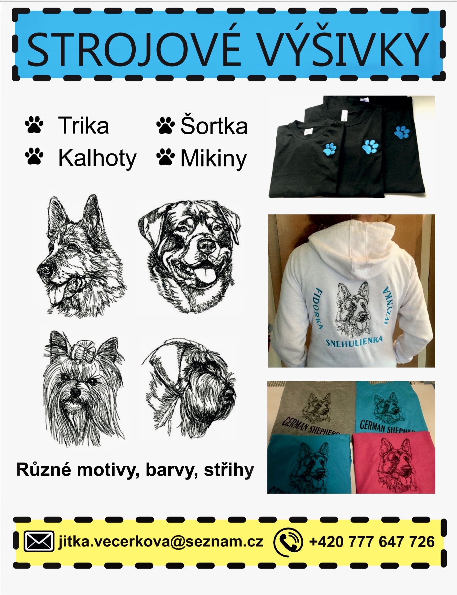 Strojní vyšívání Mgr. Jitka Večerková foto 2