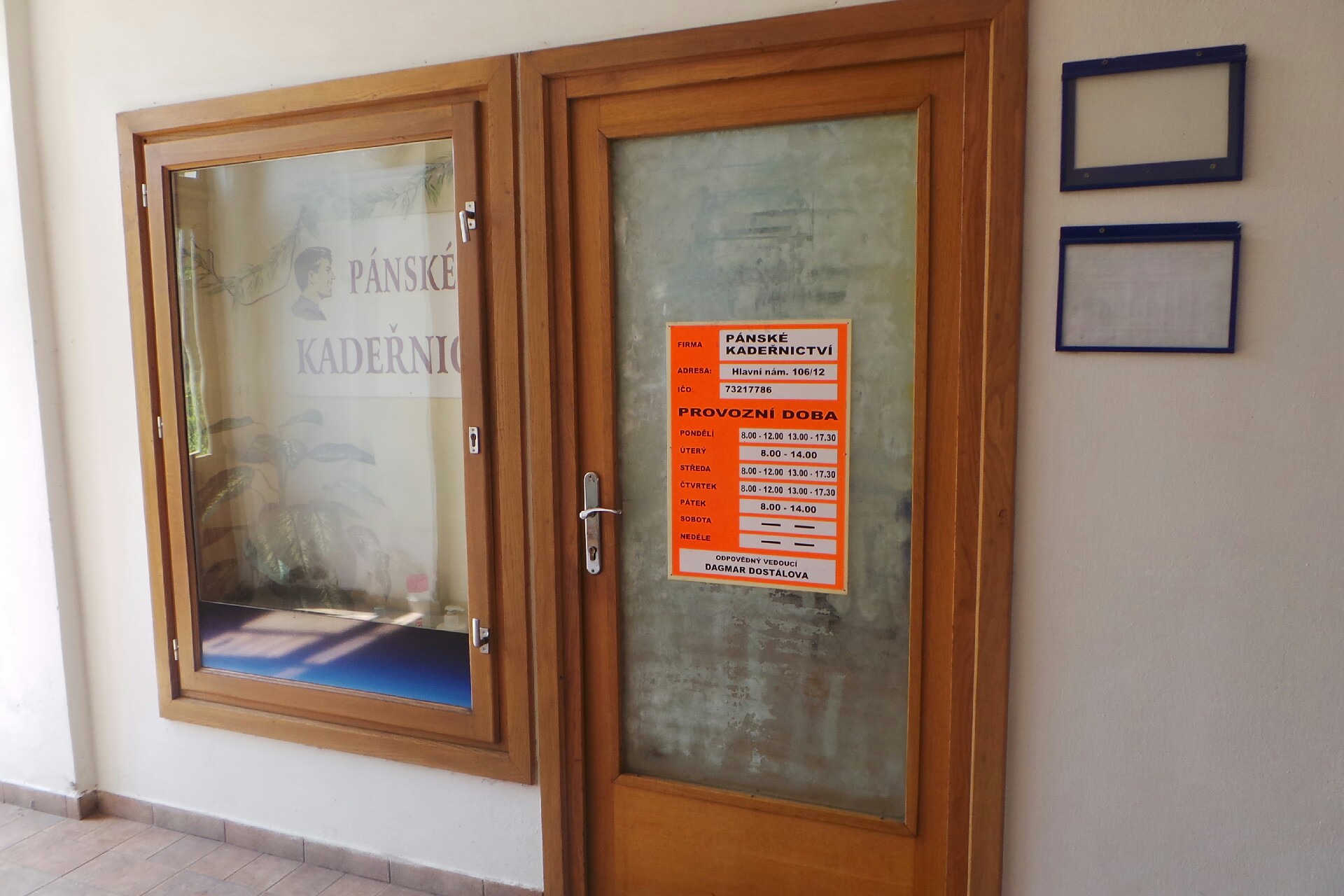 Pánské kadeřnictví Dagmar Dostálová