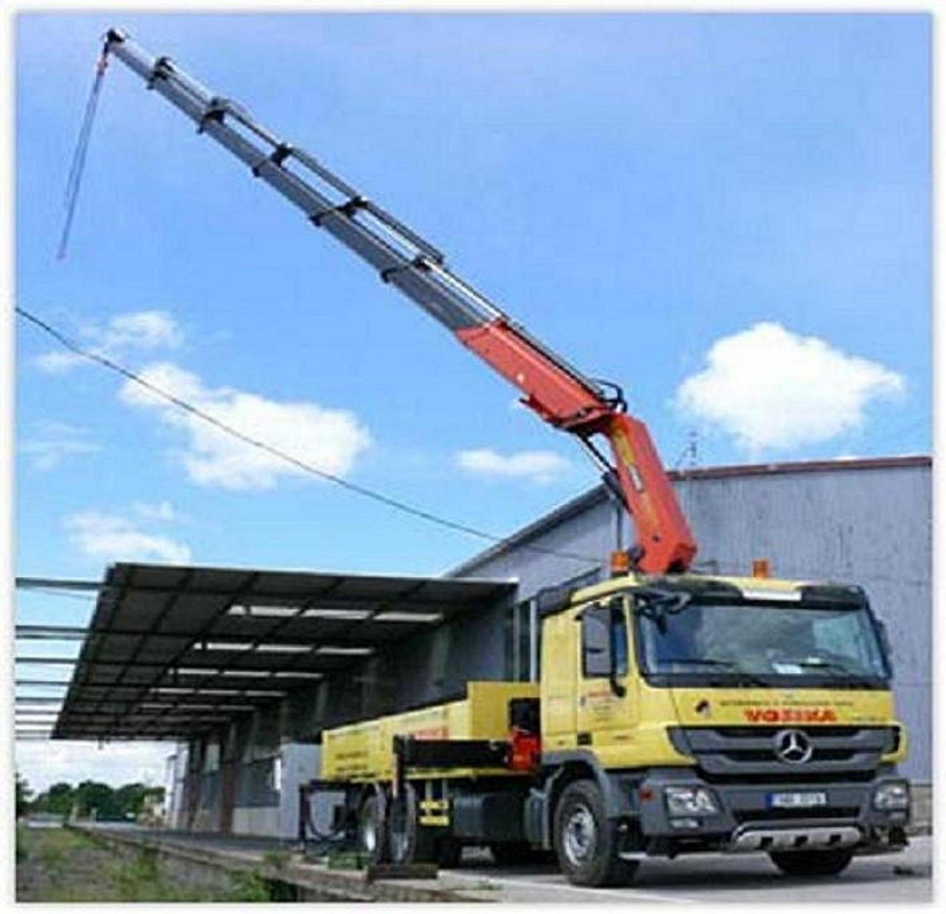 VOSIKA - Stěhování strojů, autodoprava s hydraulickou rukou foto 3
