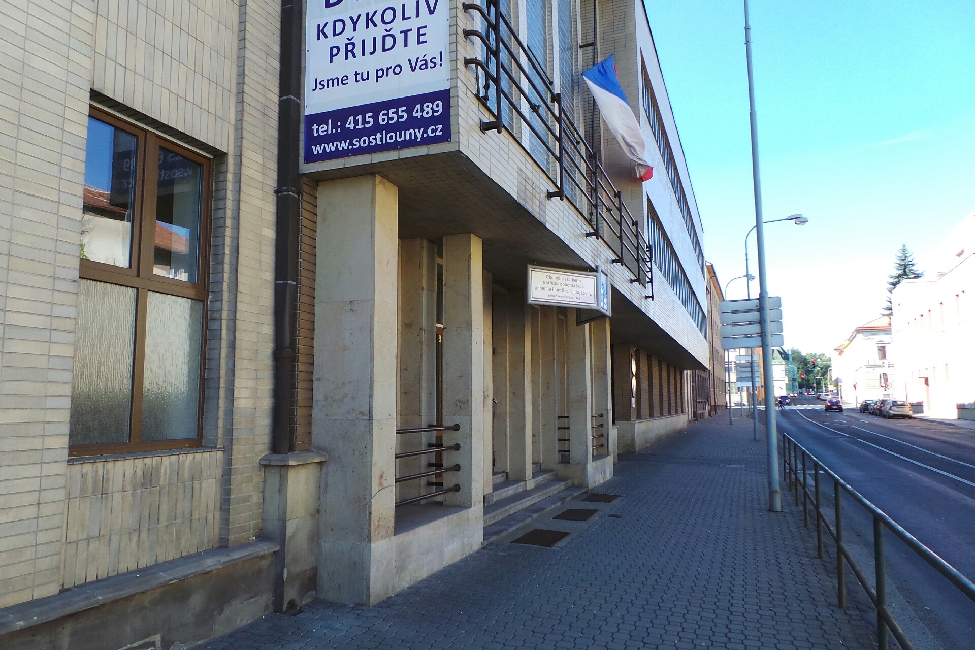 Obchodní akademie a Střední odborná škola generála Františka Fajtla, Louny