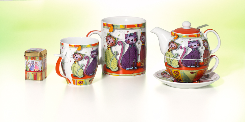 ECTES - plechové krabičky, keramika a porcelán foto 3