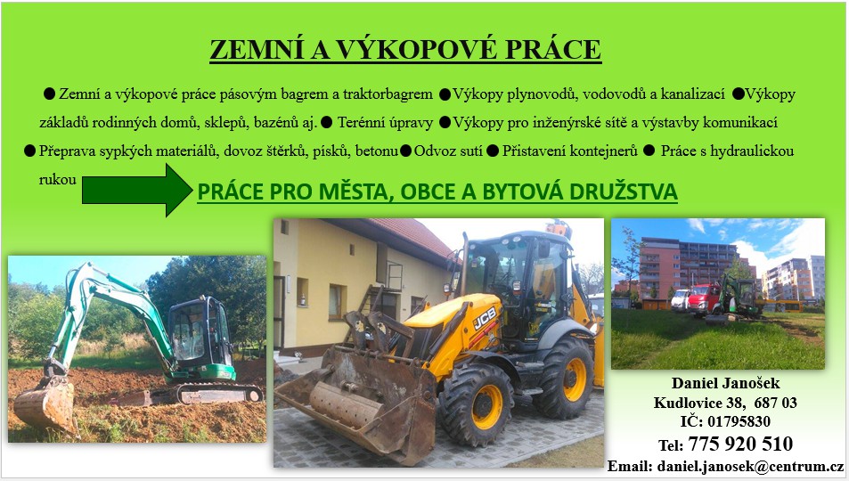 Zemní a výkopové práce - Daniel Janošek foto 2