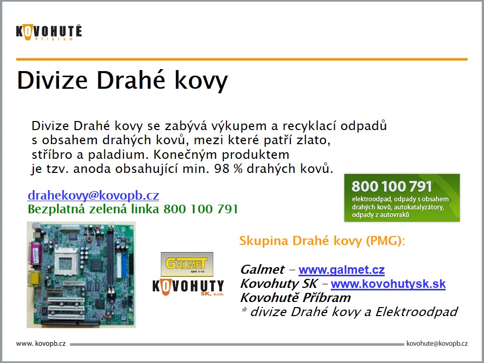 Kovohutě Příbram nástupnická, a. s. foto 5