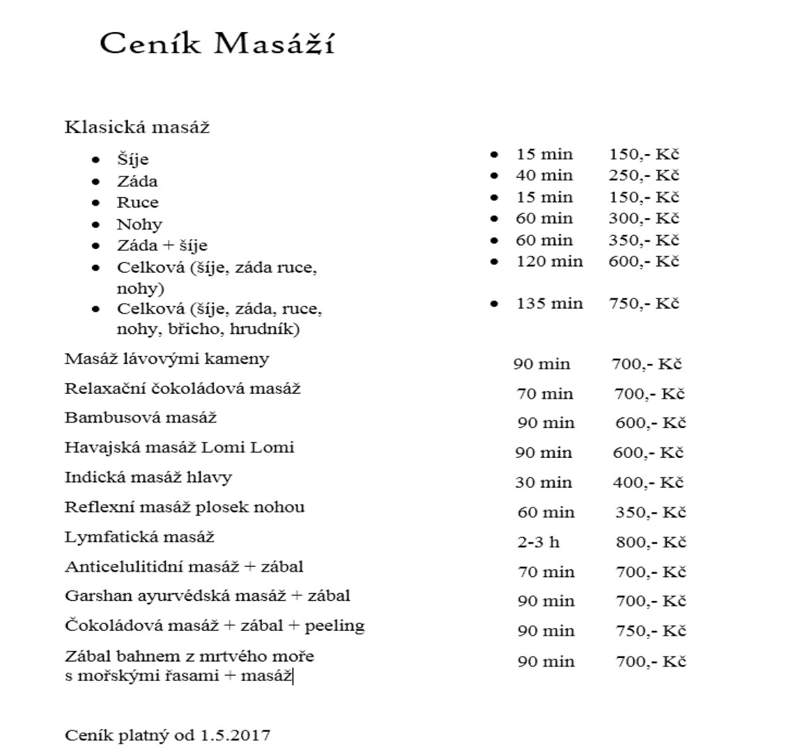 ELYSIUM – MASÁŽE foto 2