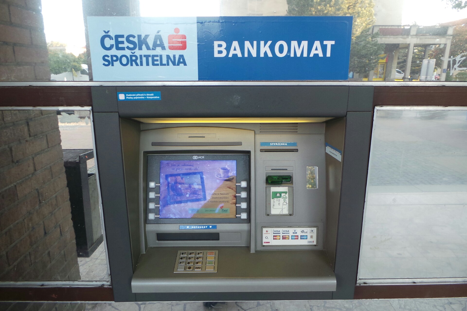 Bankomat České spořitelny
