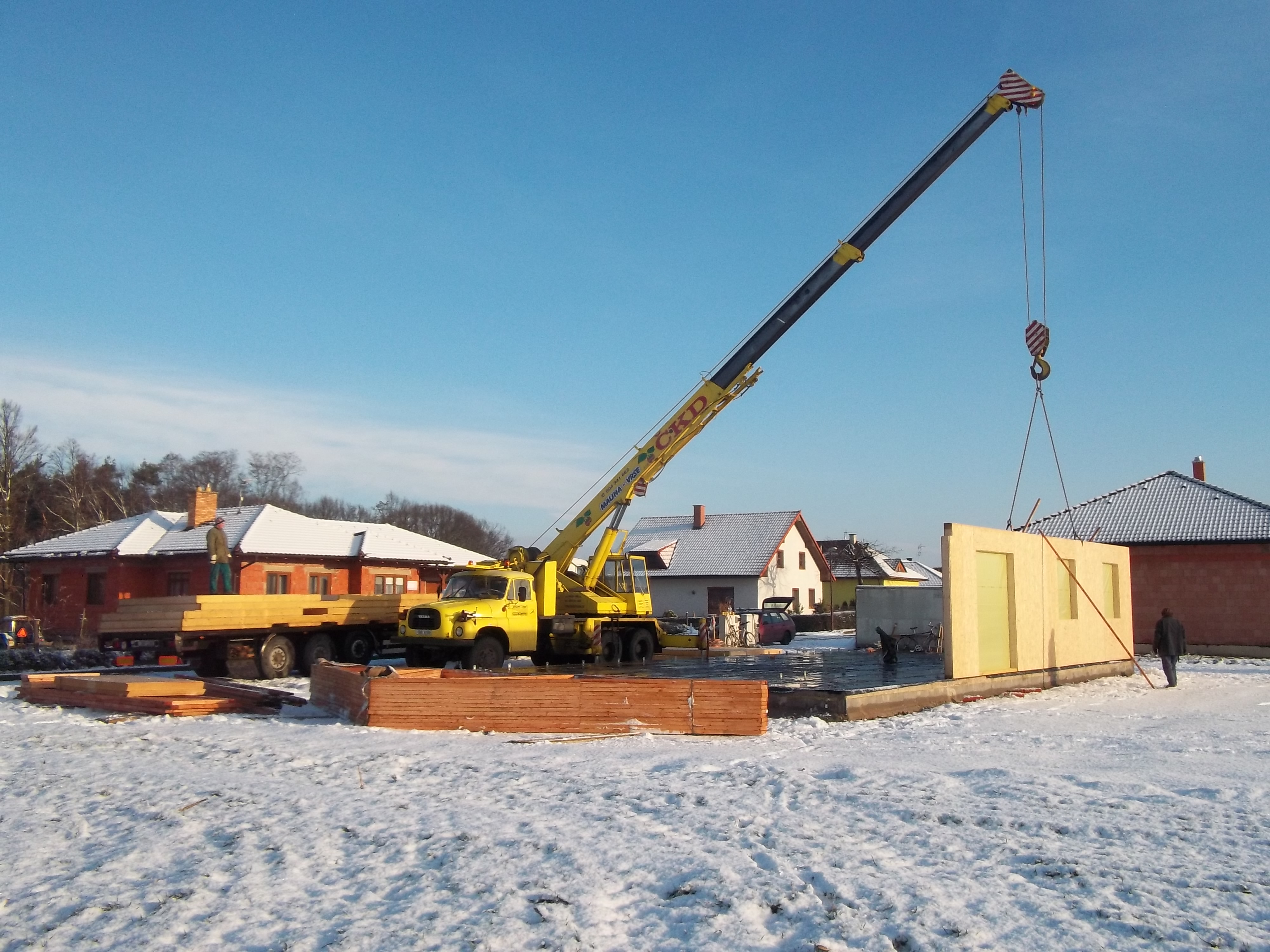 MALINA - VRŠE - Jeřáby a jeřábnické práce foto 3