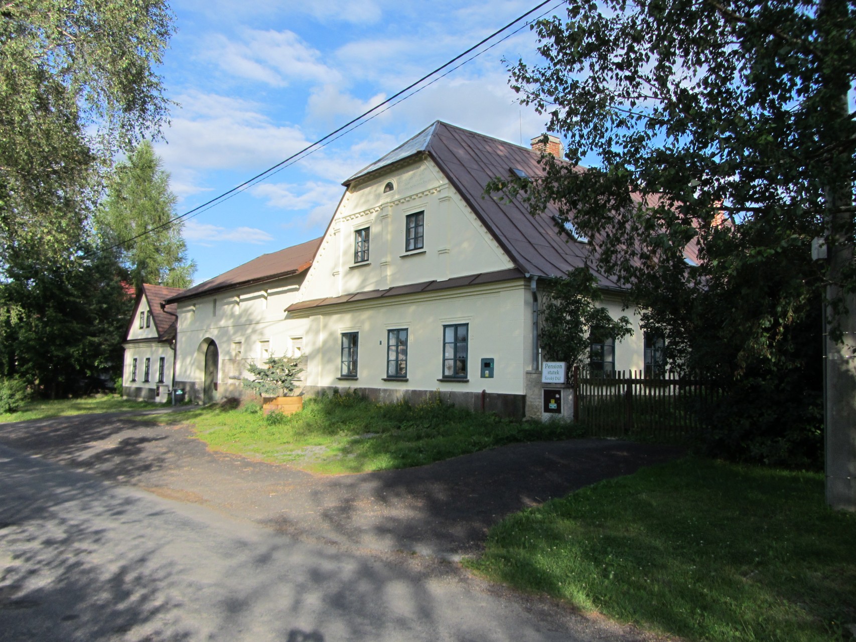 Penzion statek Široký Důl