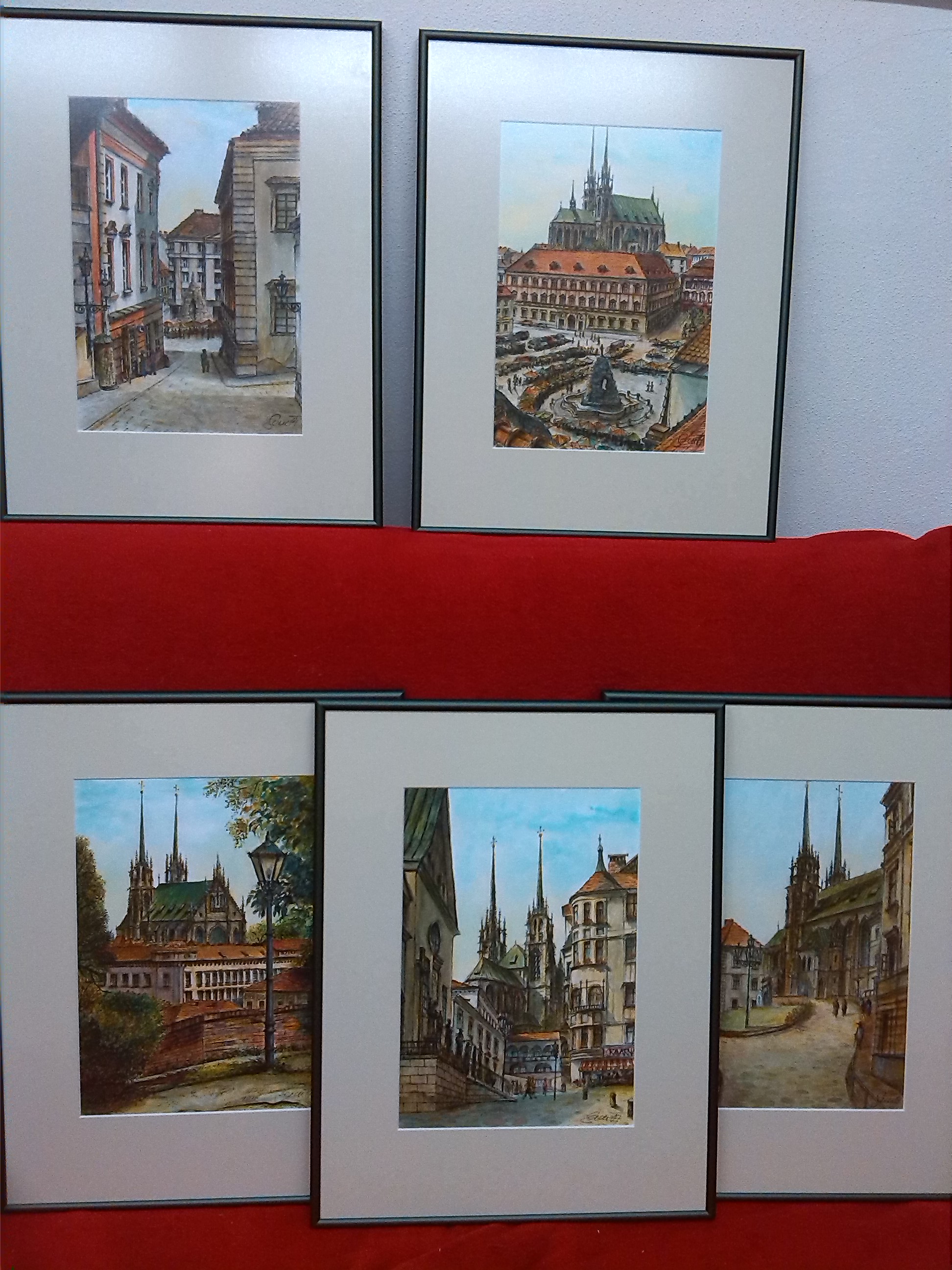 Rámování obrazů, paspartování - Soňa Wagnerová foto 2