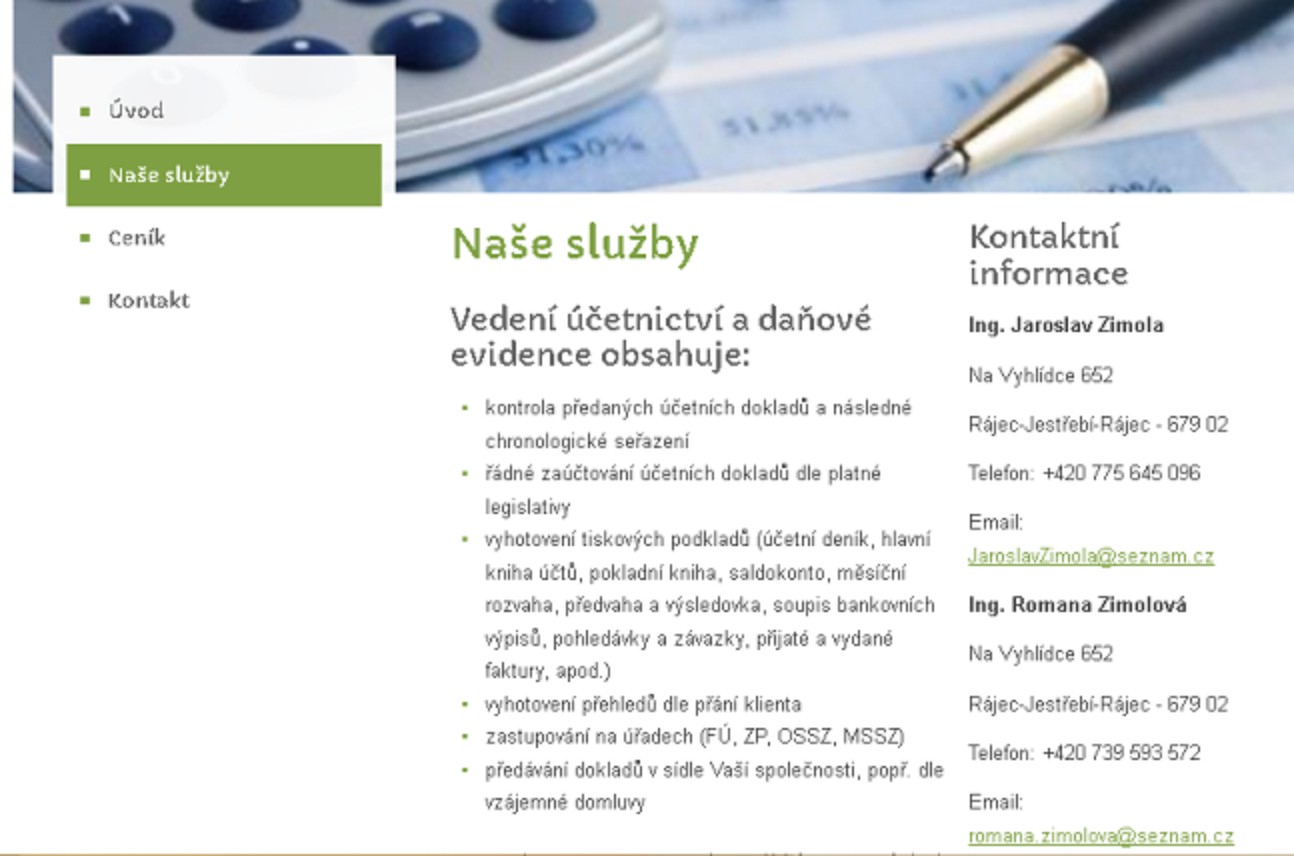 Účetnictví Zimolovi foto 3