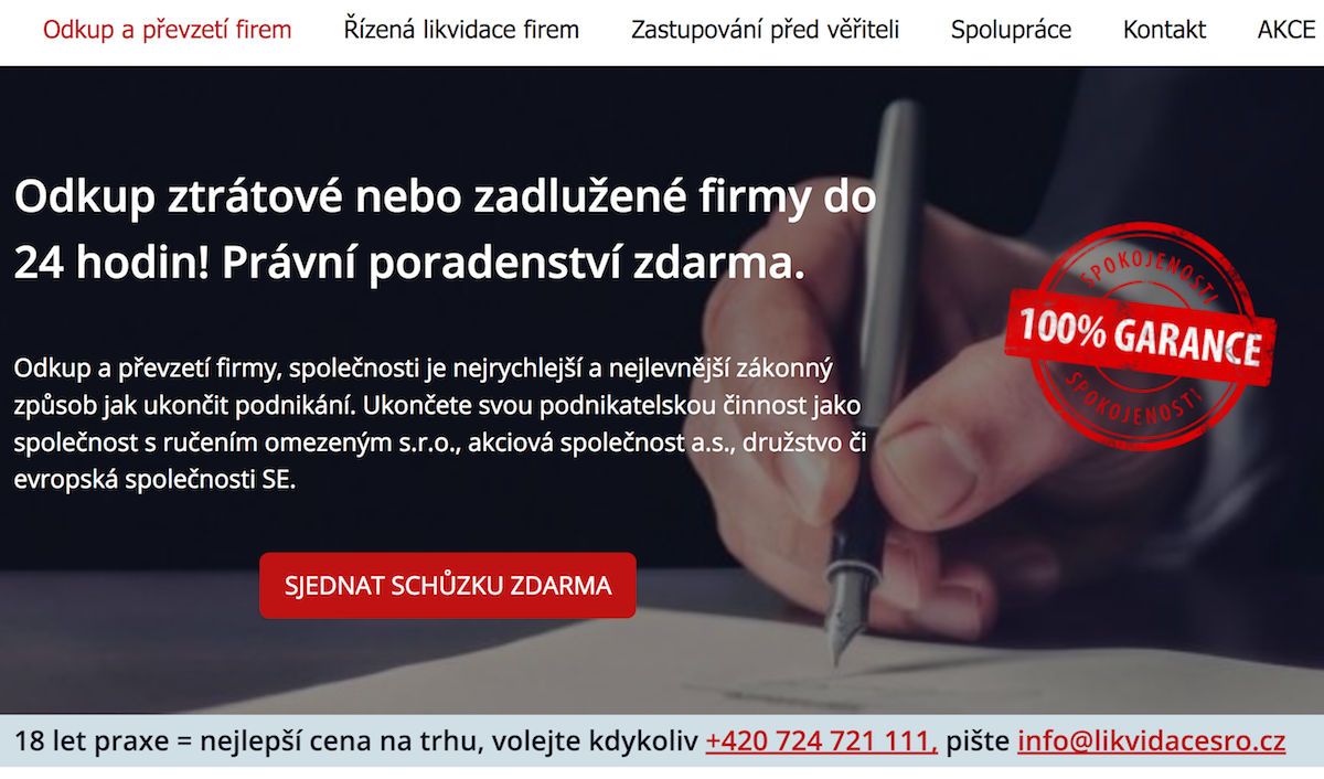 Likvidacesro.cz - Odkup a likvidace firem, oddlužení foto 2