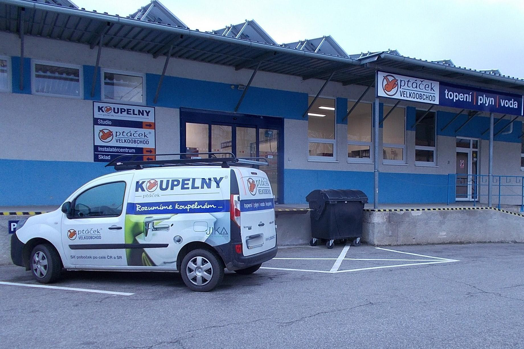 PTÁČEK: topení-voda-plyn