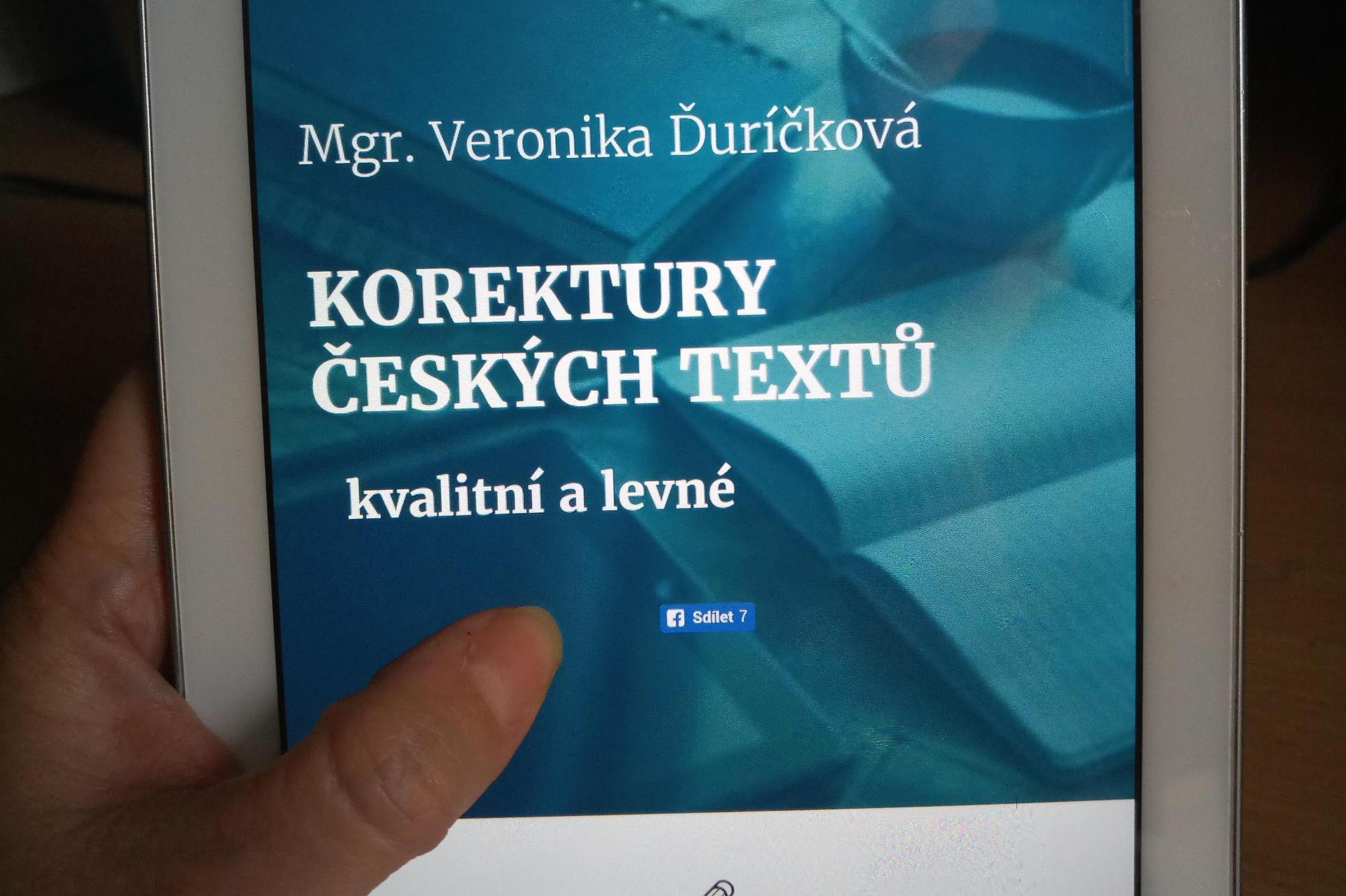 Korektury textů - Mgr. Veronika Ďuríčková foto 2