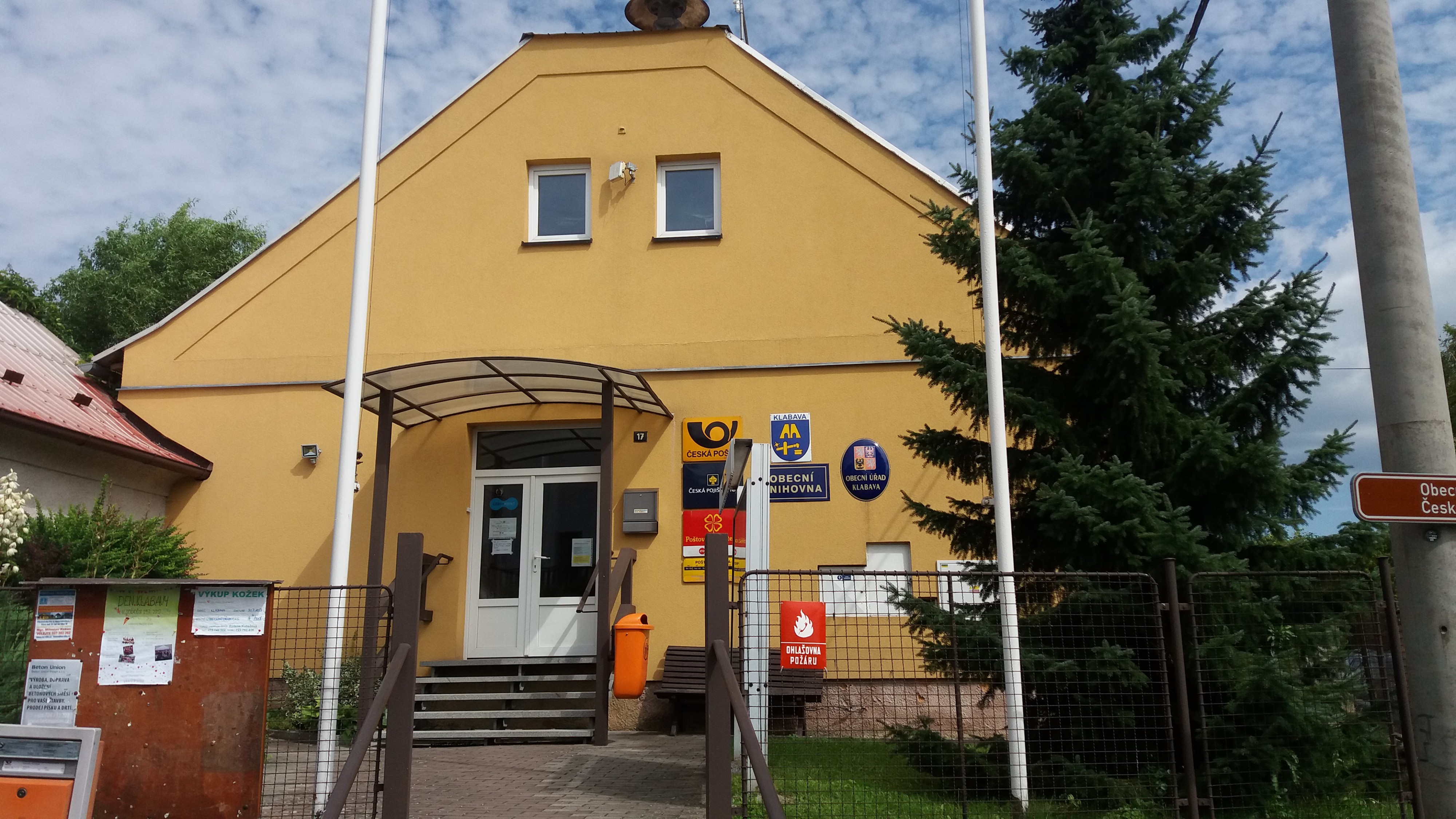 Klabava - obecní úřad foto 2