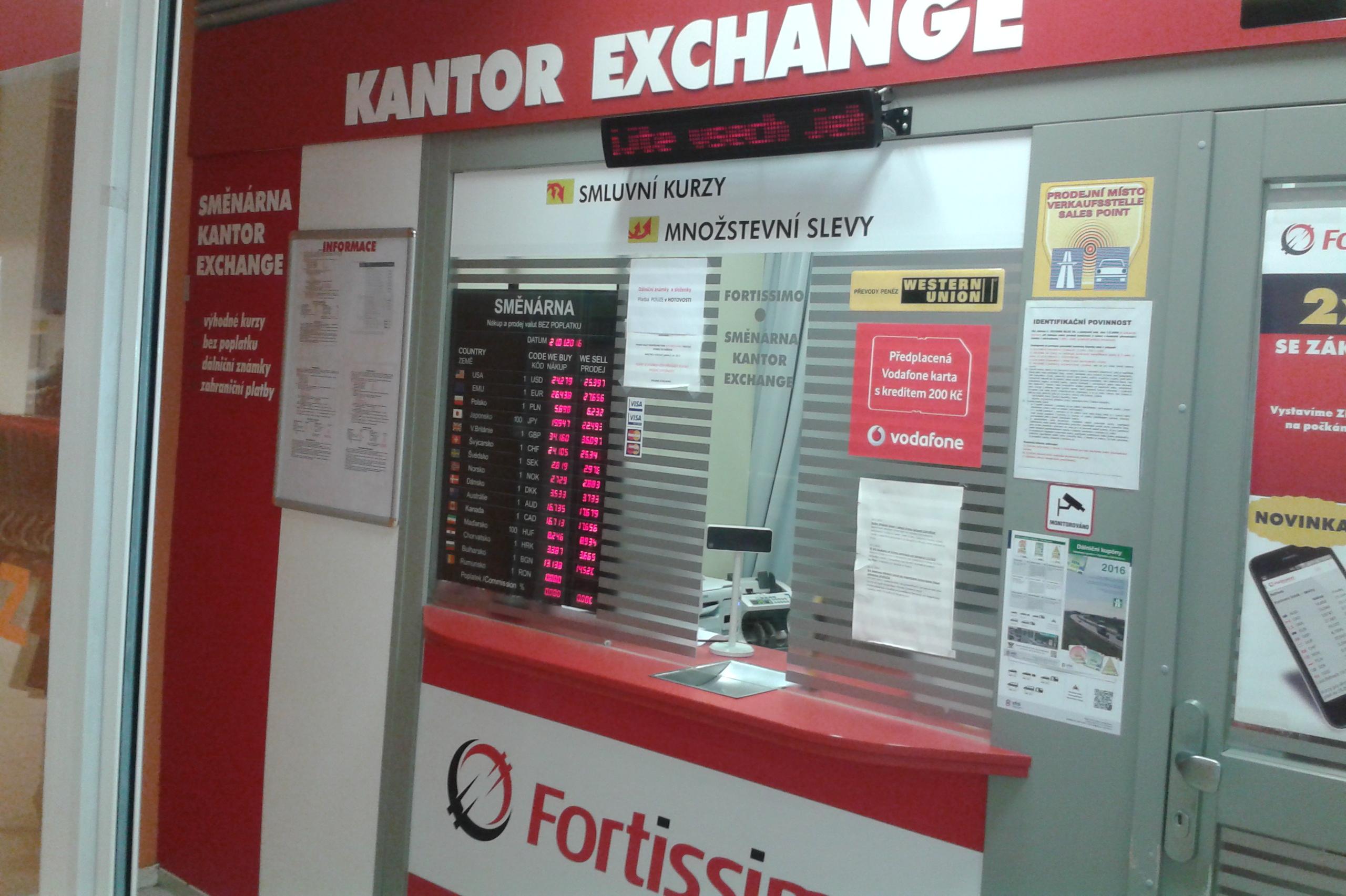 Směnárna FORTISSIMO