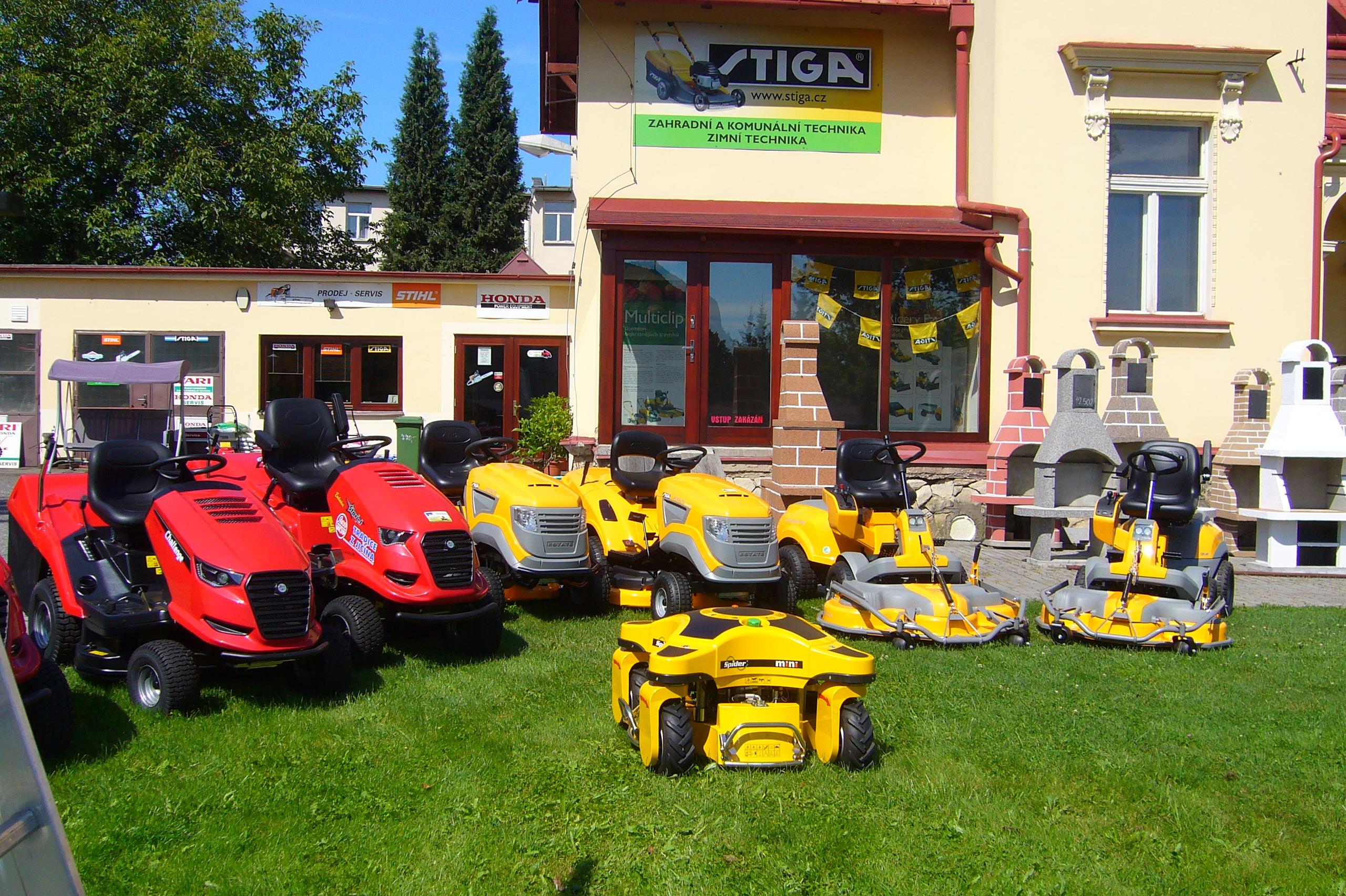 Zahradní technika Děd