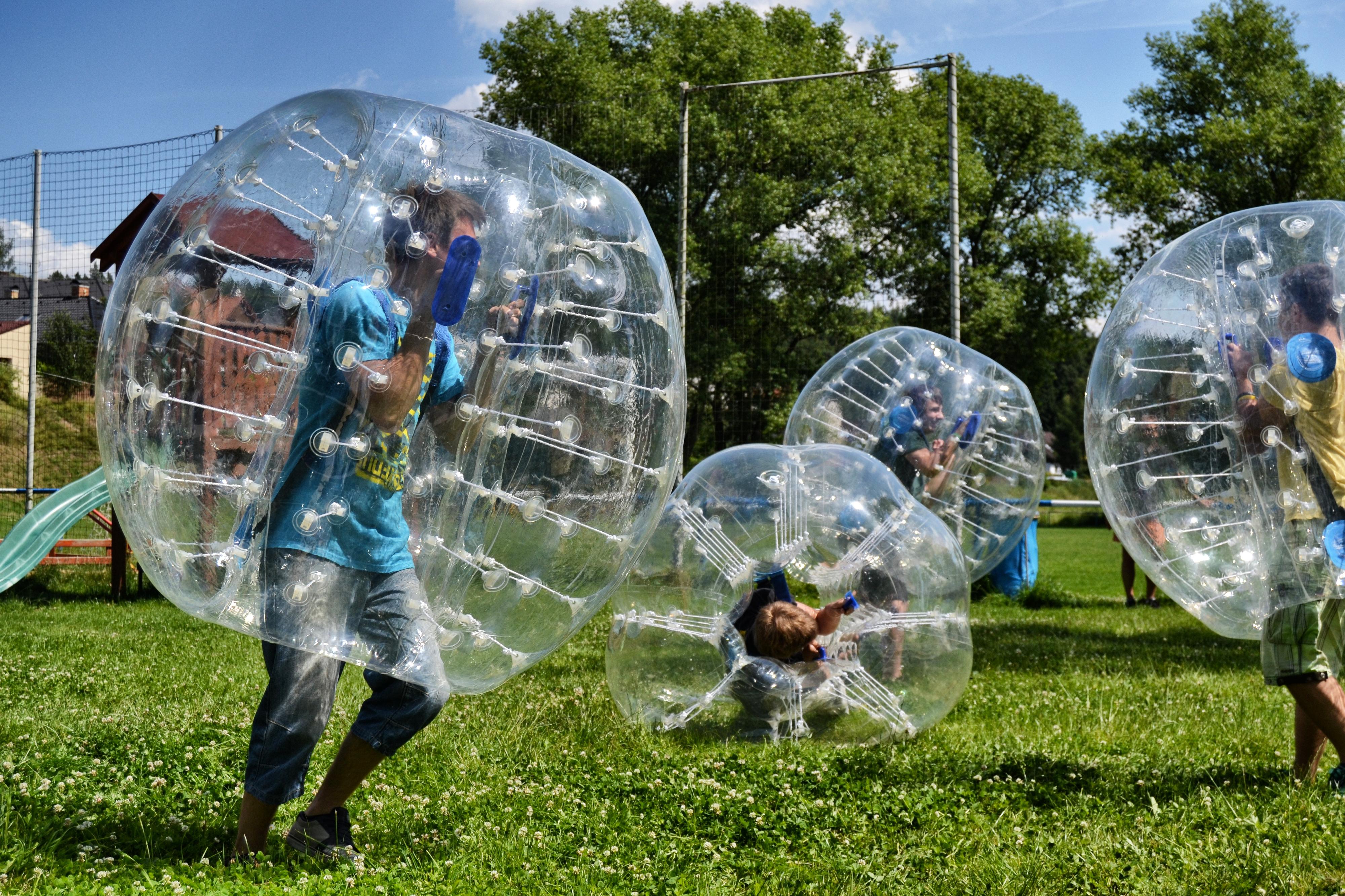 Zorbing fotbal foto 4