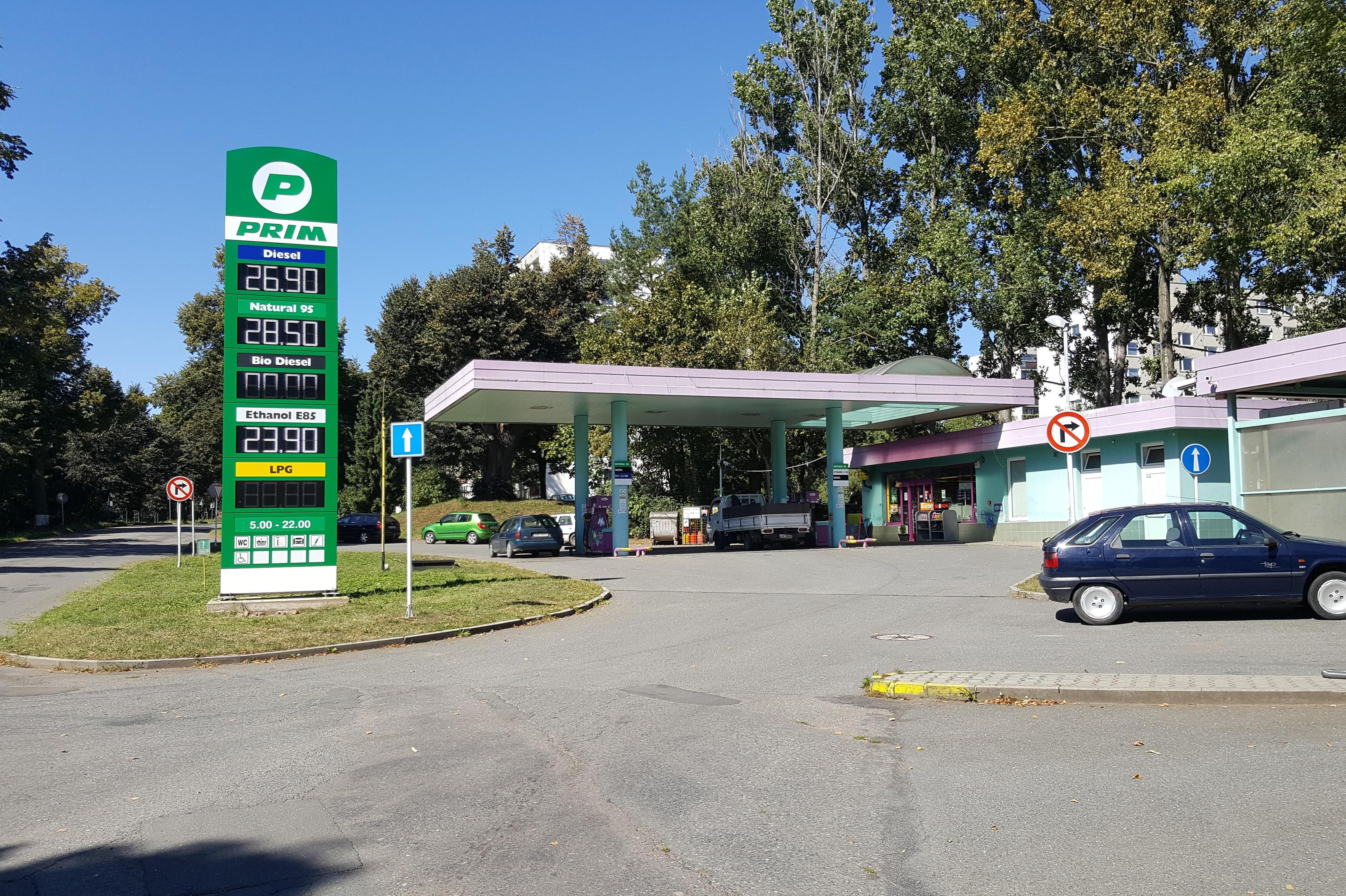 Čerpací stanice PRIM