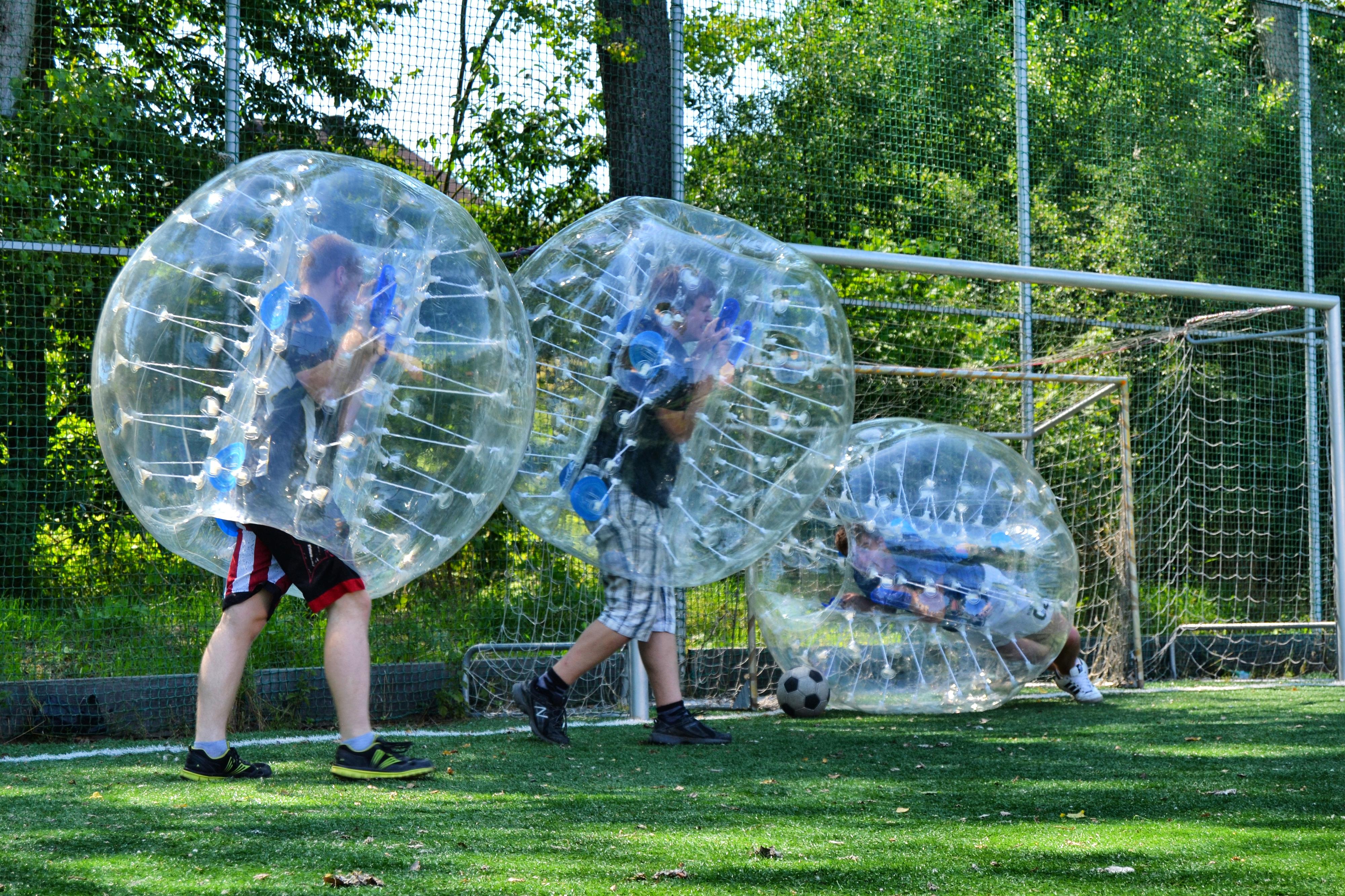 Zorbing fotbal foto 2