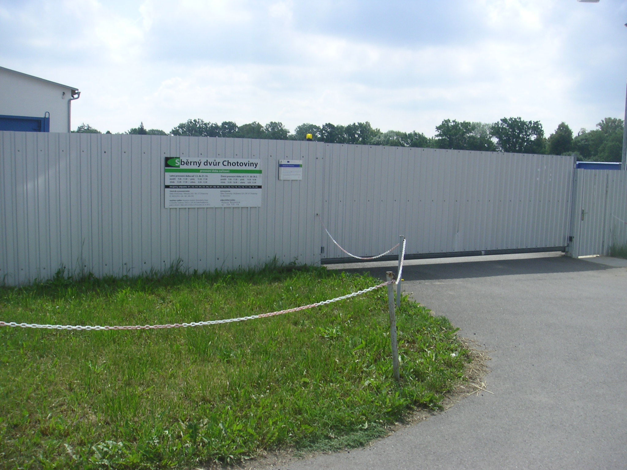 Sběrný dvůr Chotoviny