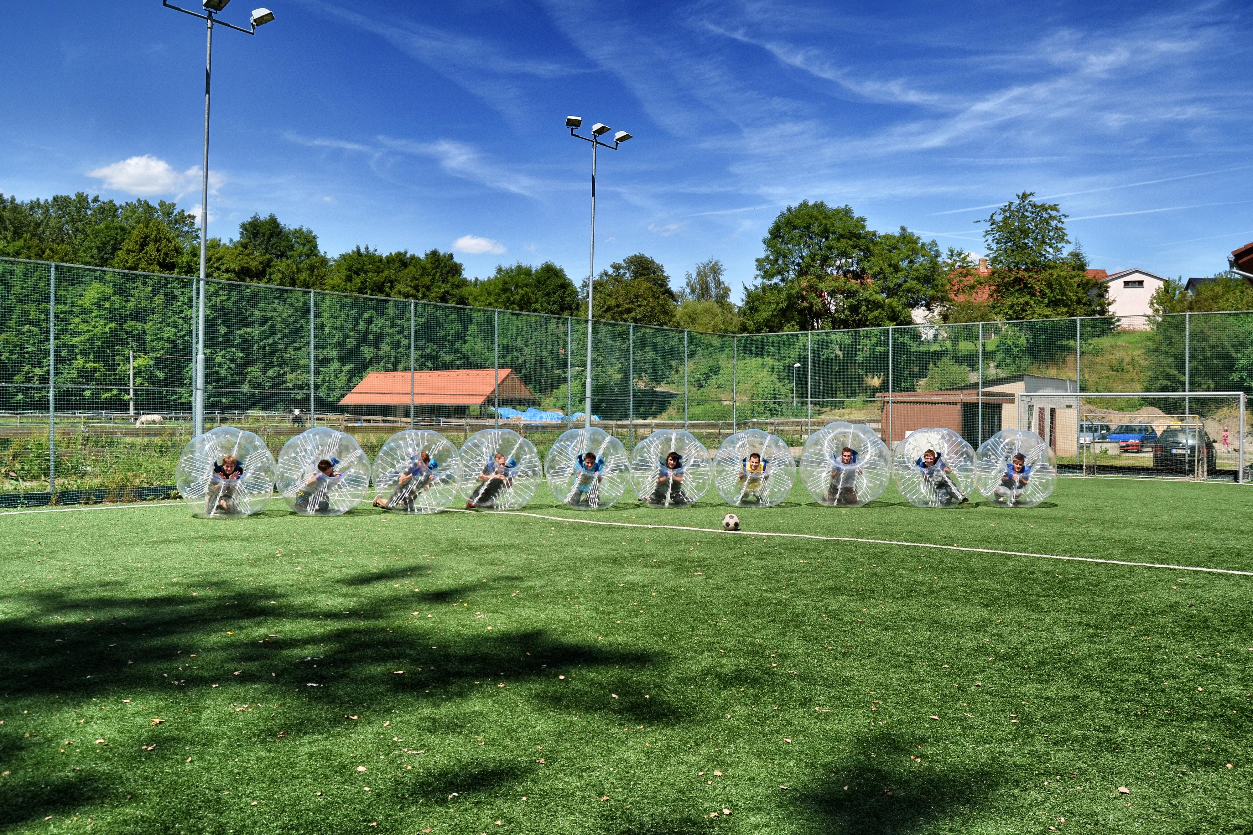 Zorbing fotbal foto 6