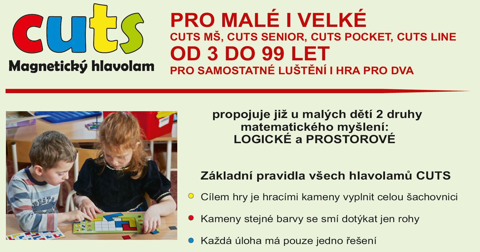 CUTS magnetické hlavolamy foto 3