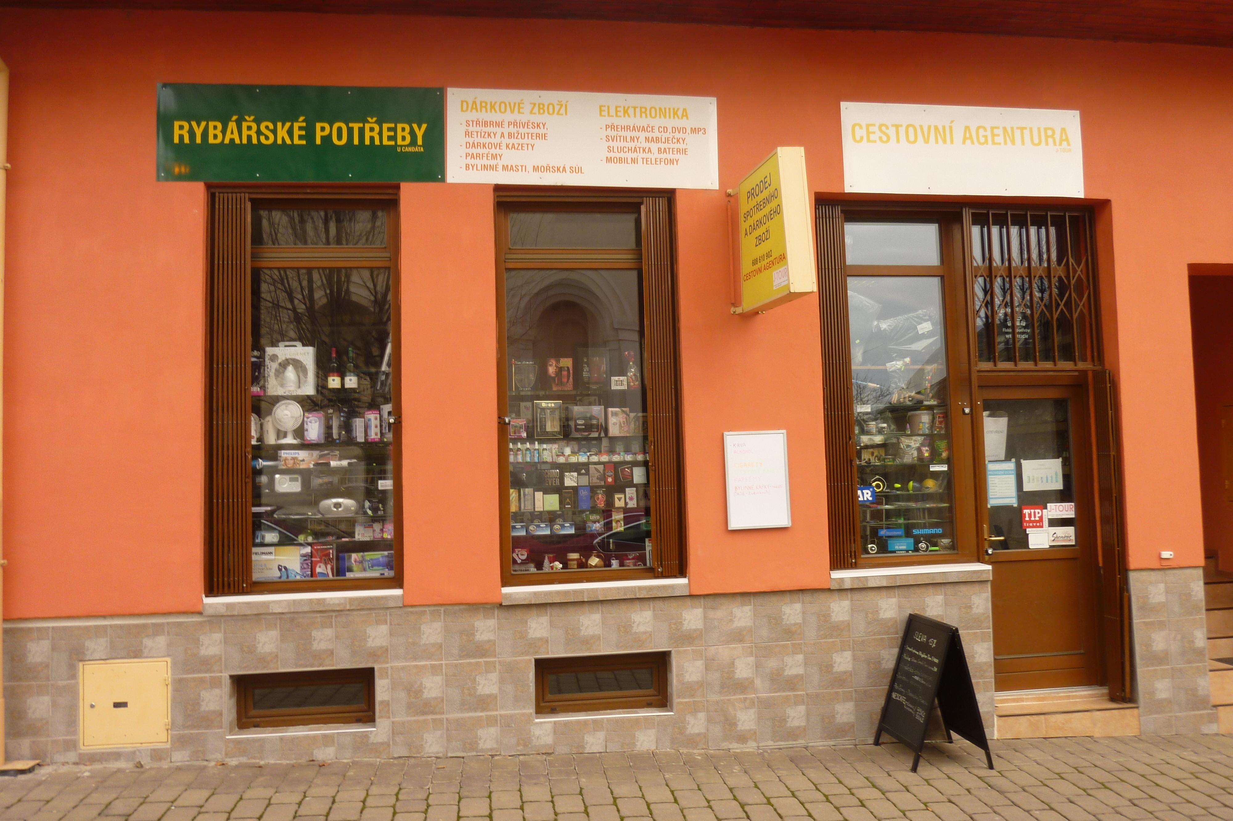 Rybářské potřeby u Candáta