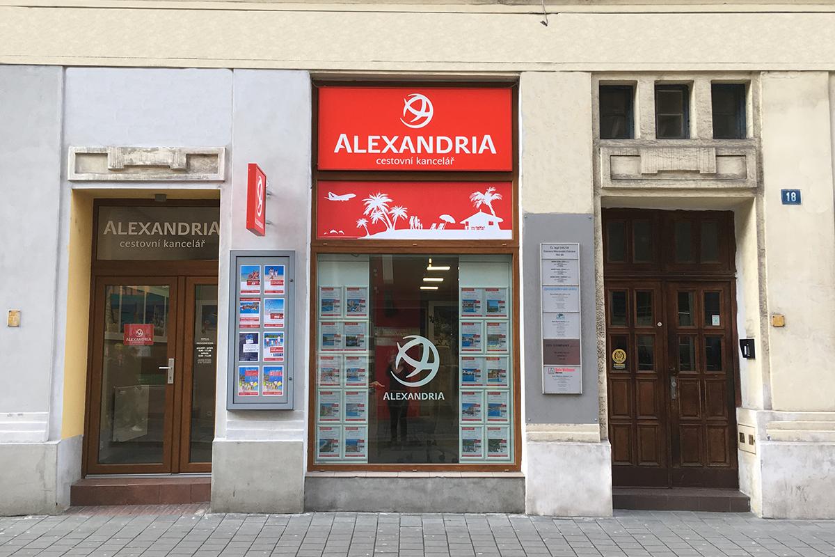 ALEXANDRIA, cestovní kancelář