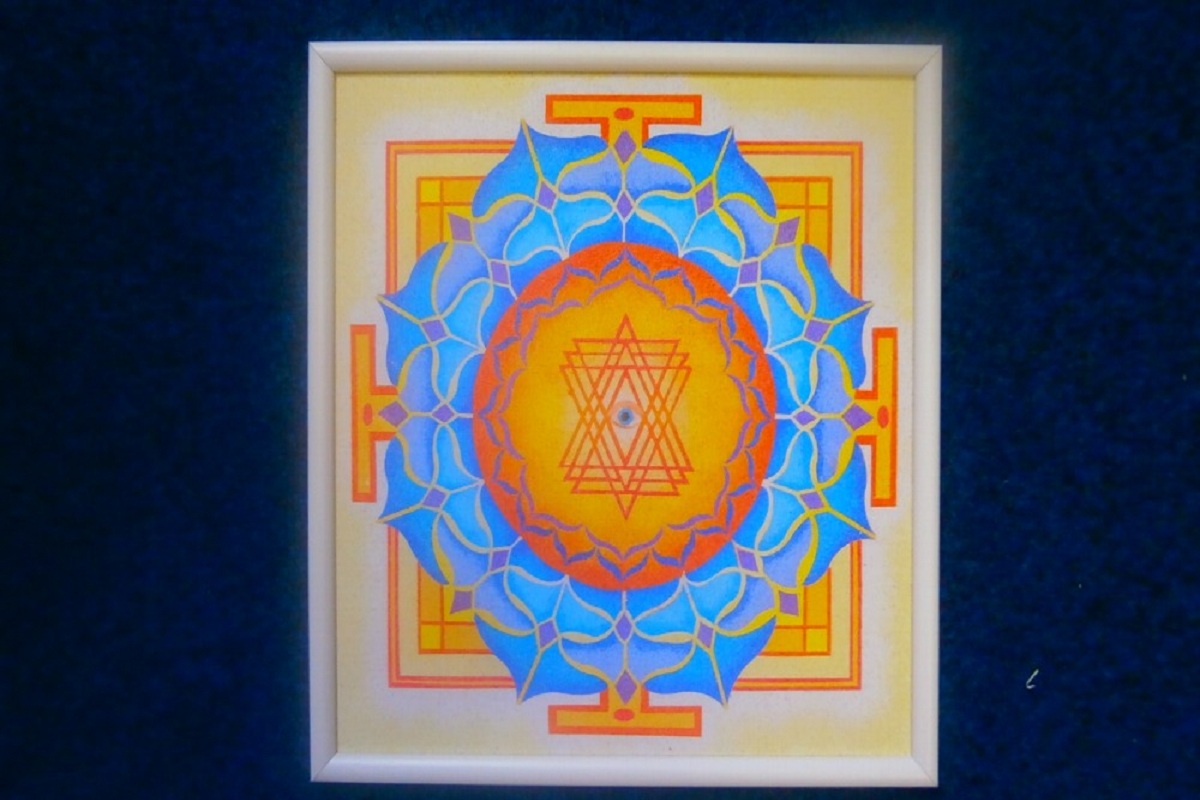 Mandaly a obrázky z písku foto 1