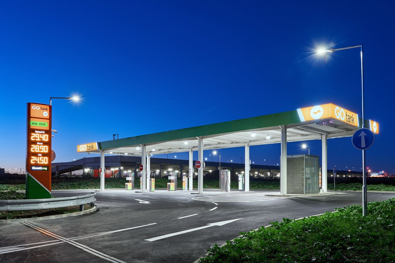 Čerpací stanice GO tank