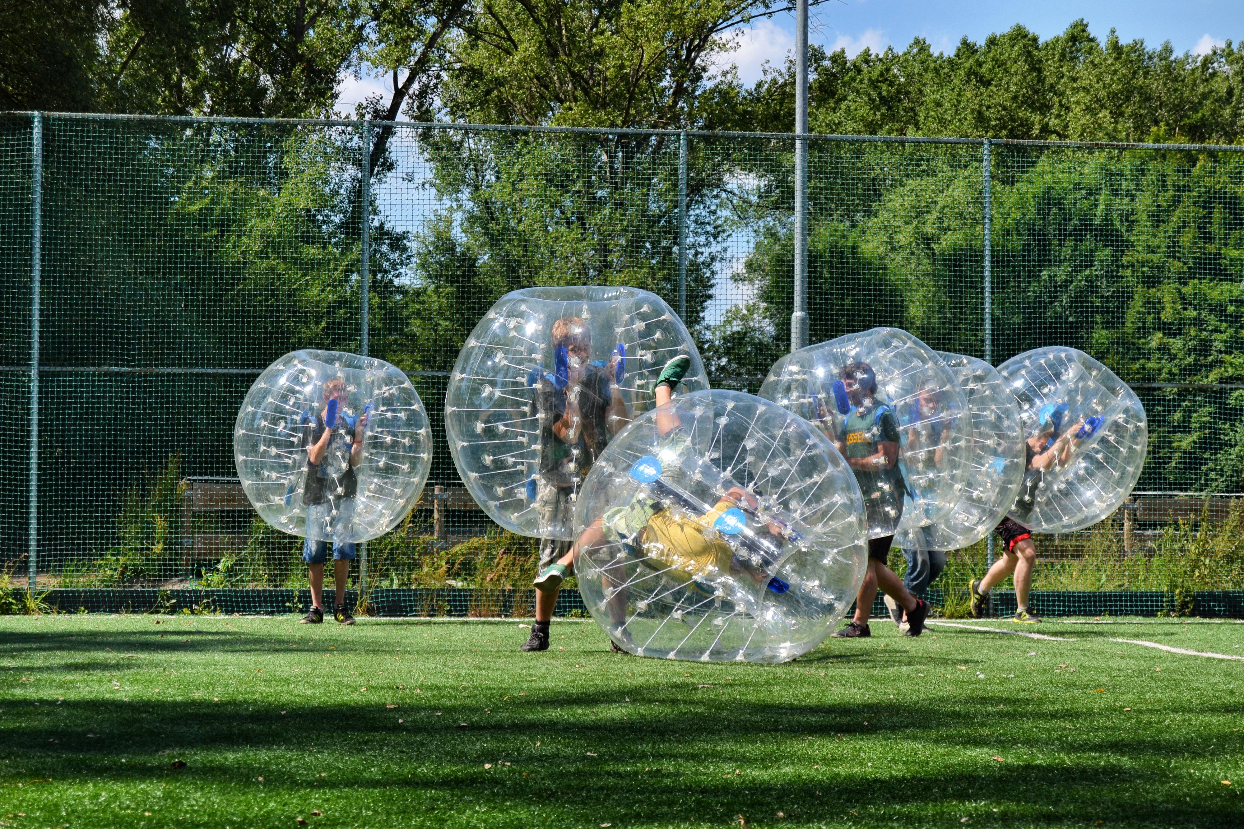 Zorbing fotbal foto 3